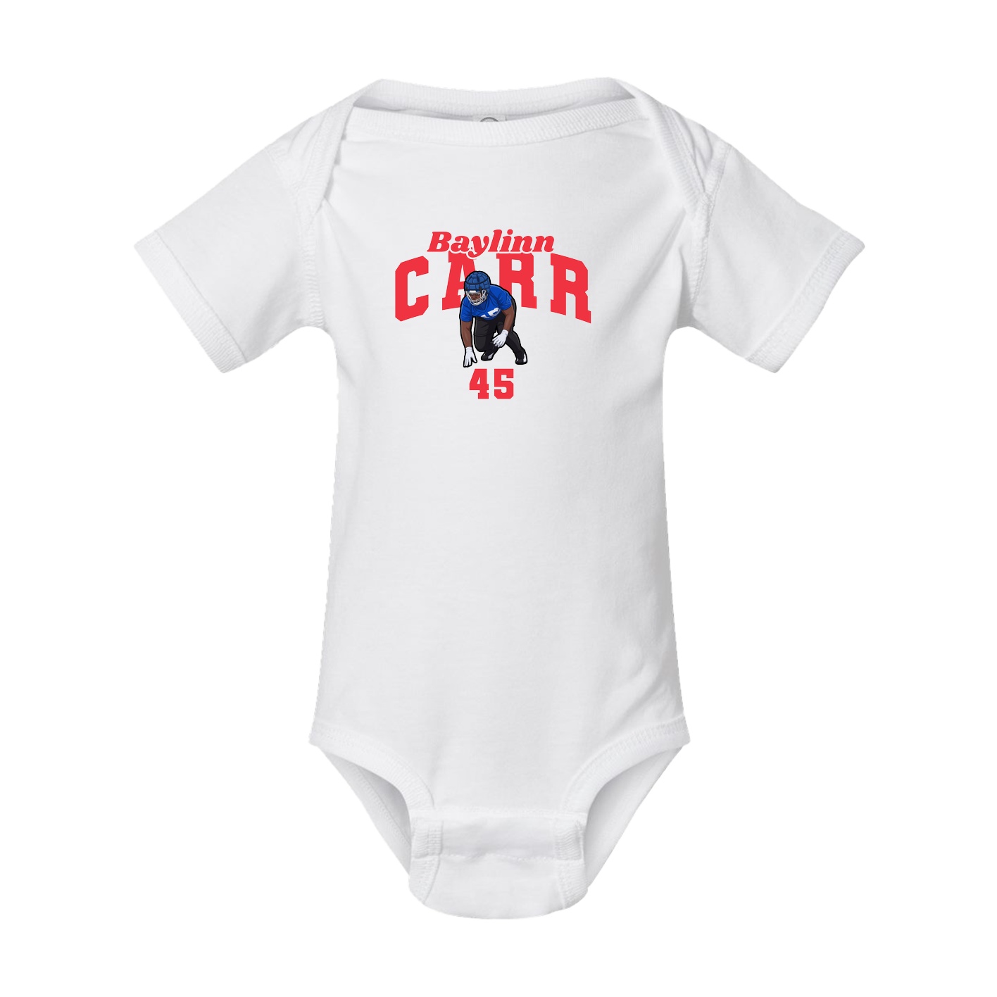 Baby Onesie — Signature Arch in White