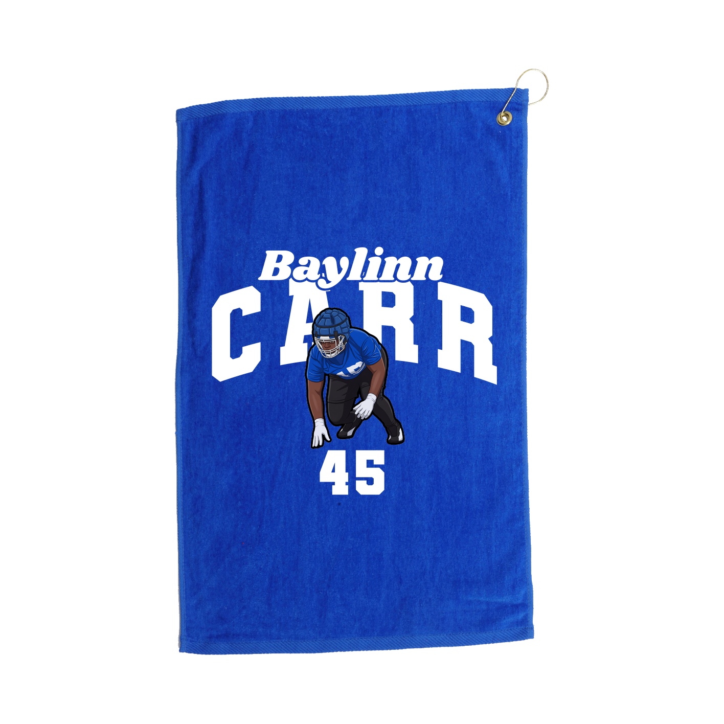 Golf Towel — Signature Arch in Royal