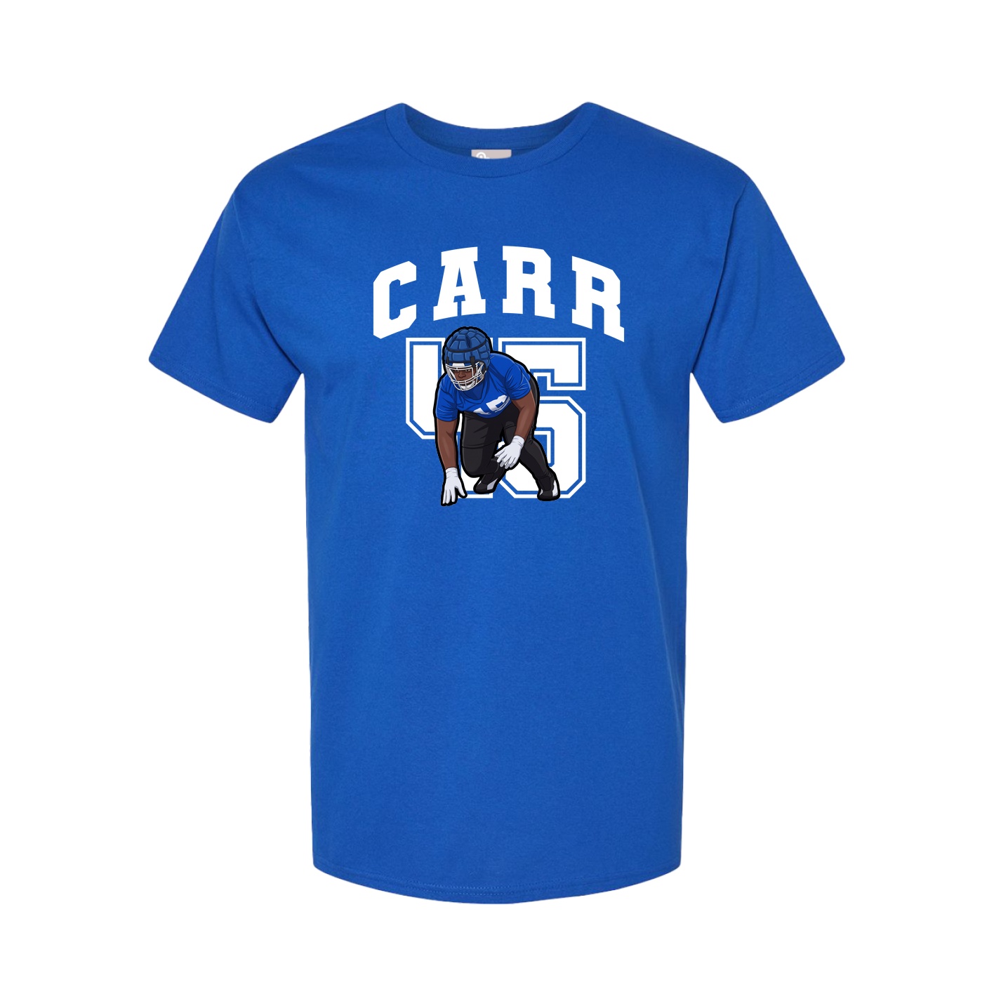 Youth Tee — Number in Royal
