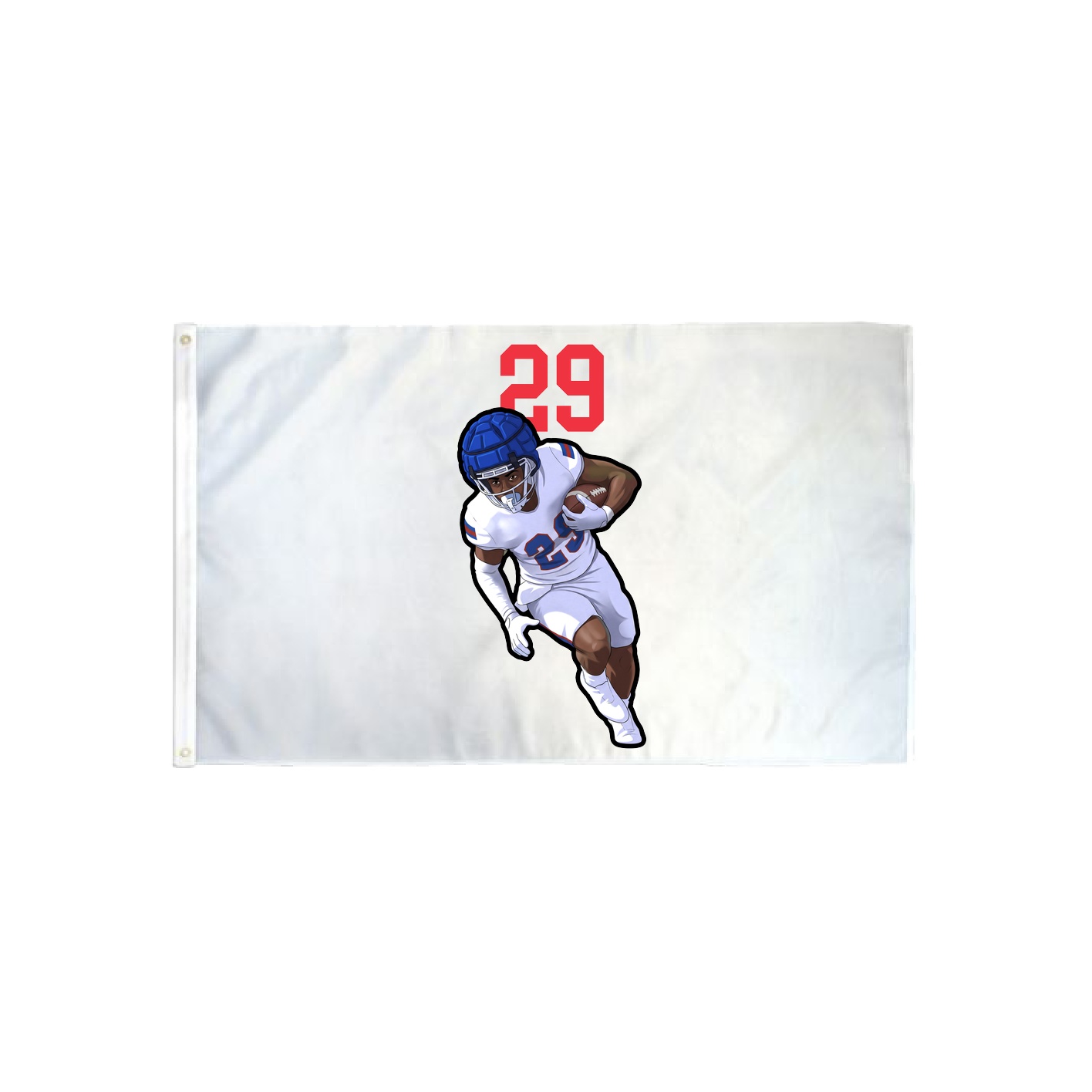 3x5 Flag — Number Top in Classic