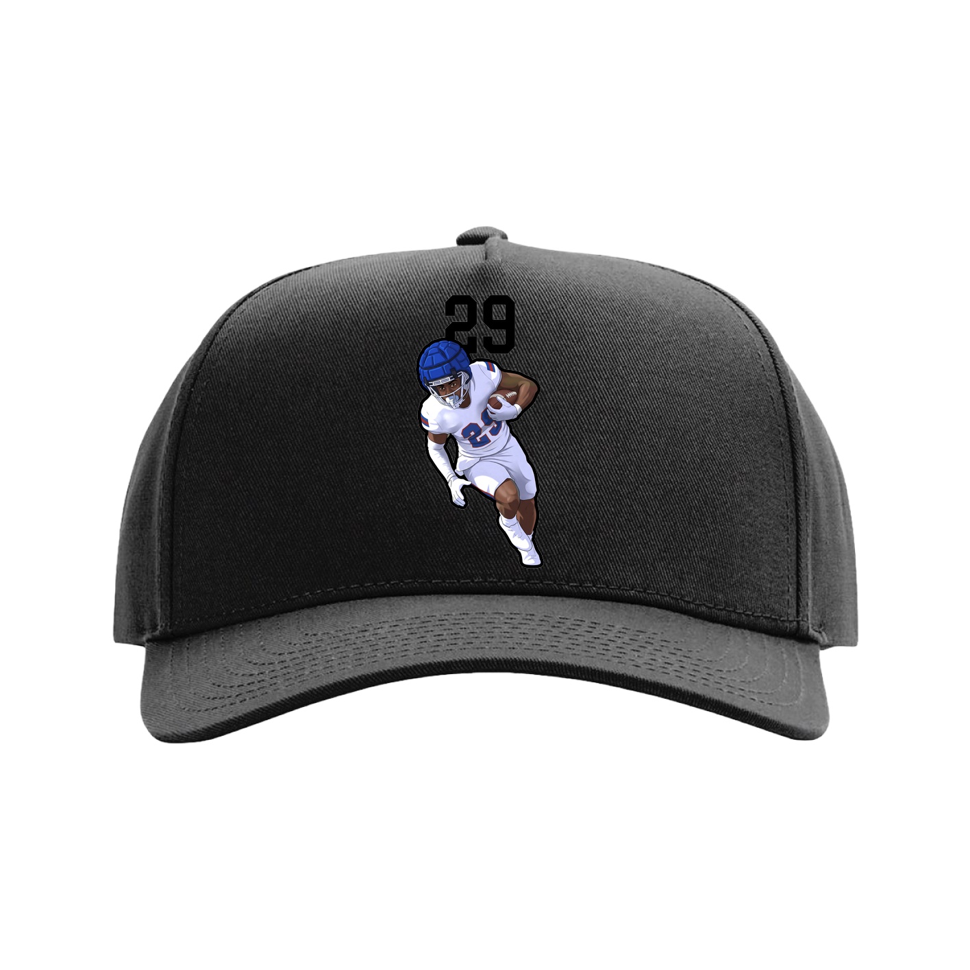 Full Fabric Five-Panel Champ Cap