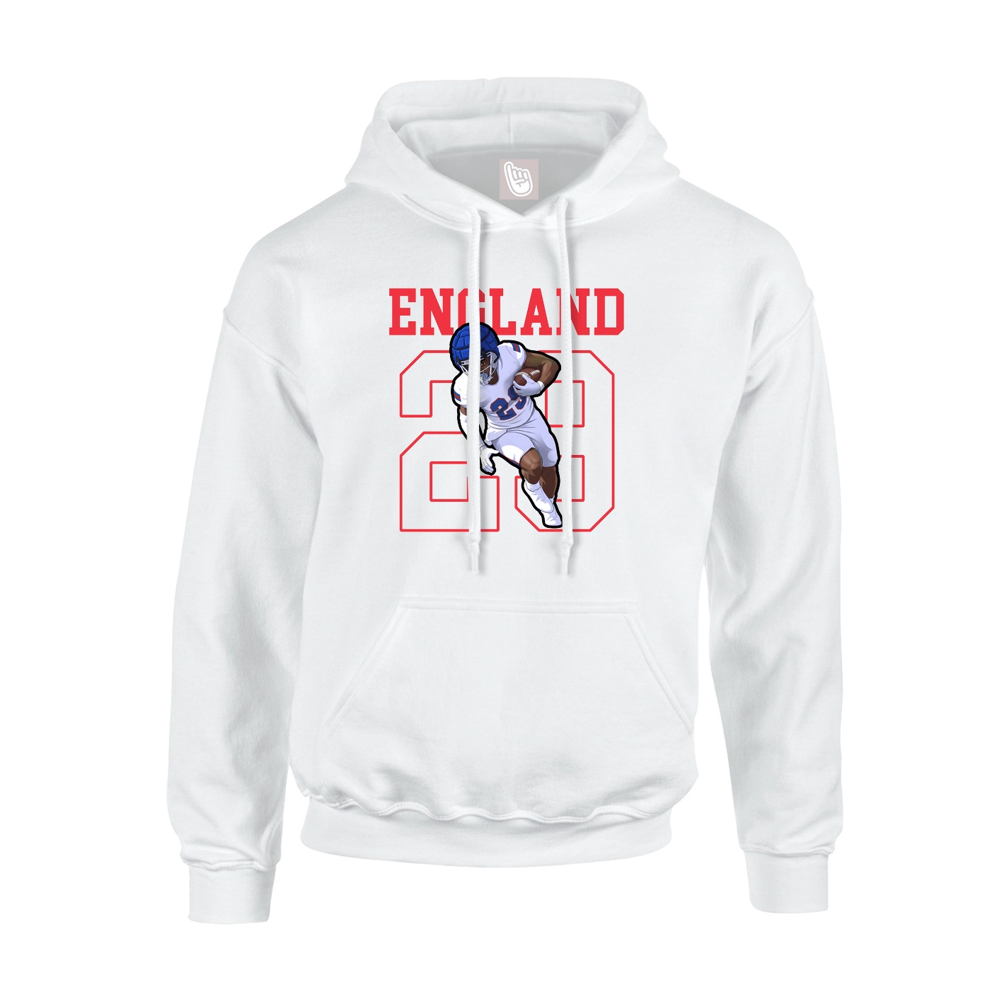 Youth Hoodie — Shirsey in White