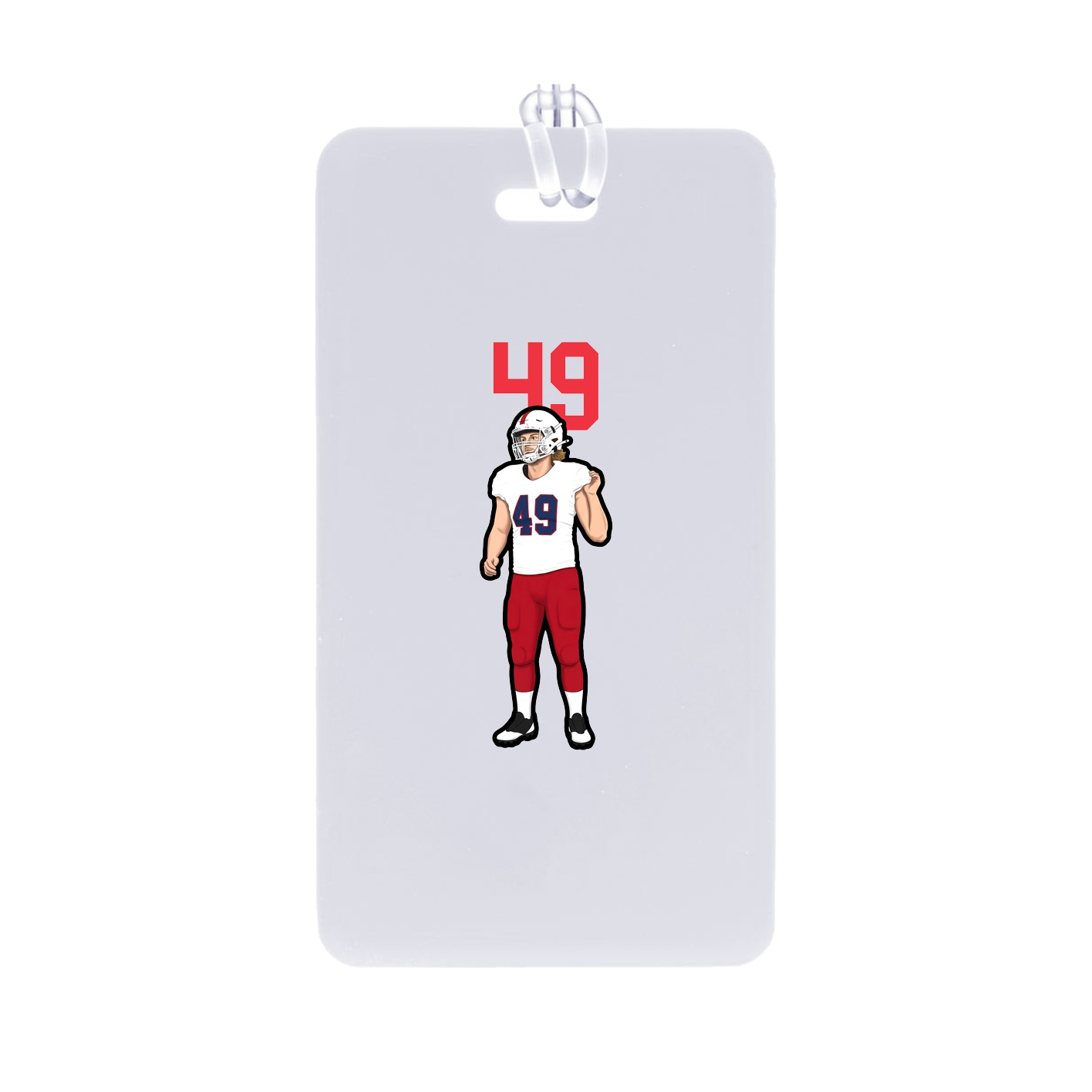 Bag Tag — Number Top in Classic