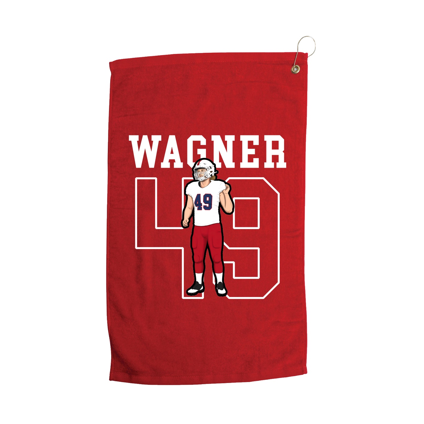 Golf Towel — Shirsey in Red