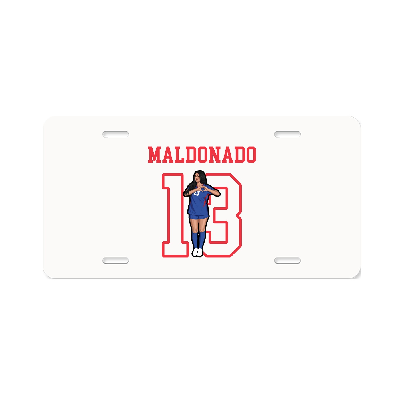 License Plate — Shirsey in Classic