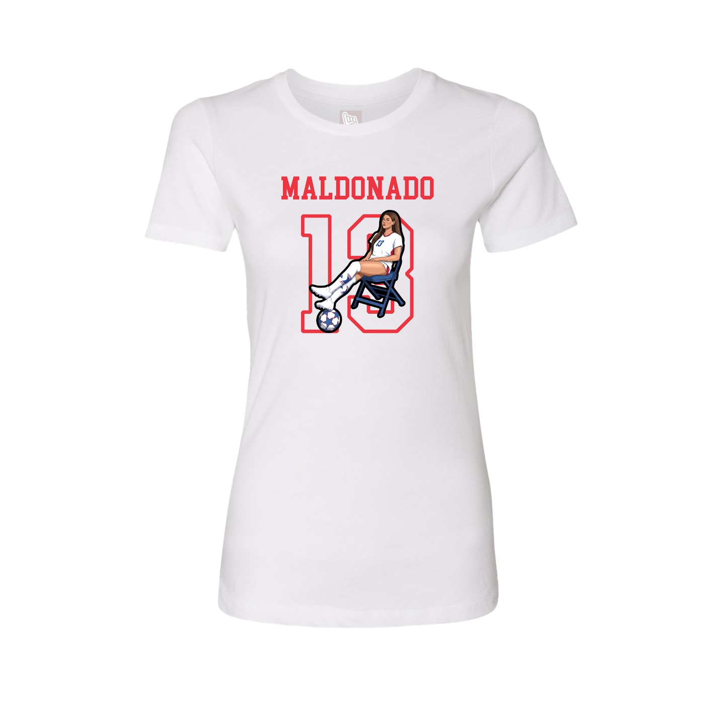 Fitted Women's Tee — Shirsey in White