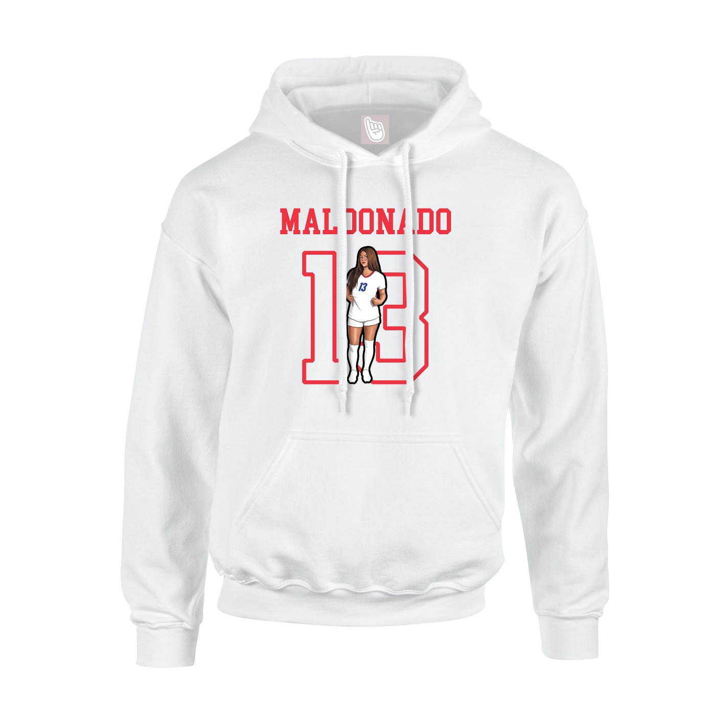 Youth Hoodie — Shirsey in White