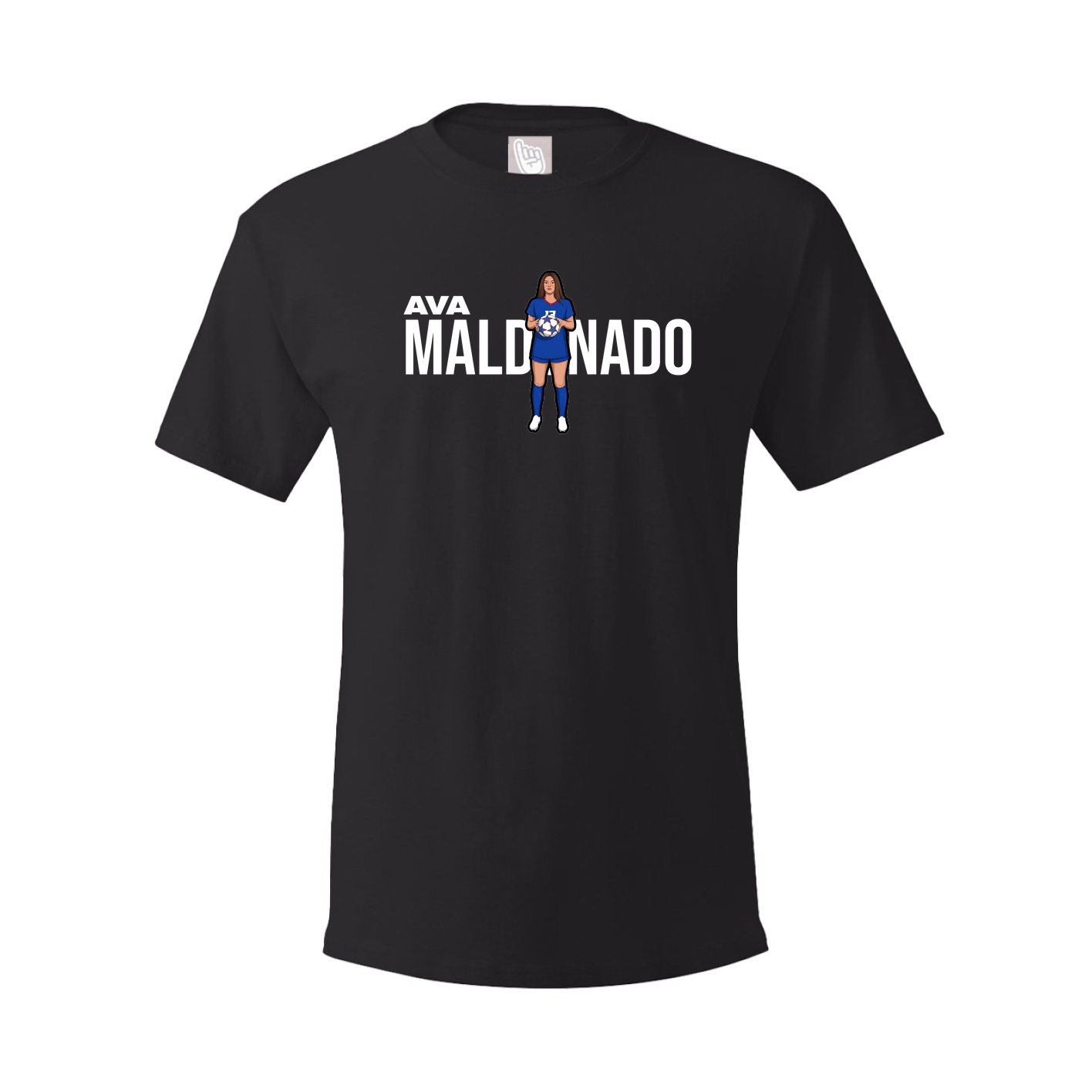 Youth Tee — Player Name in Black
