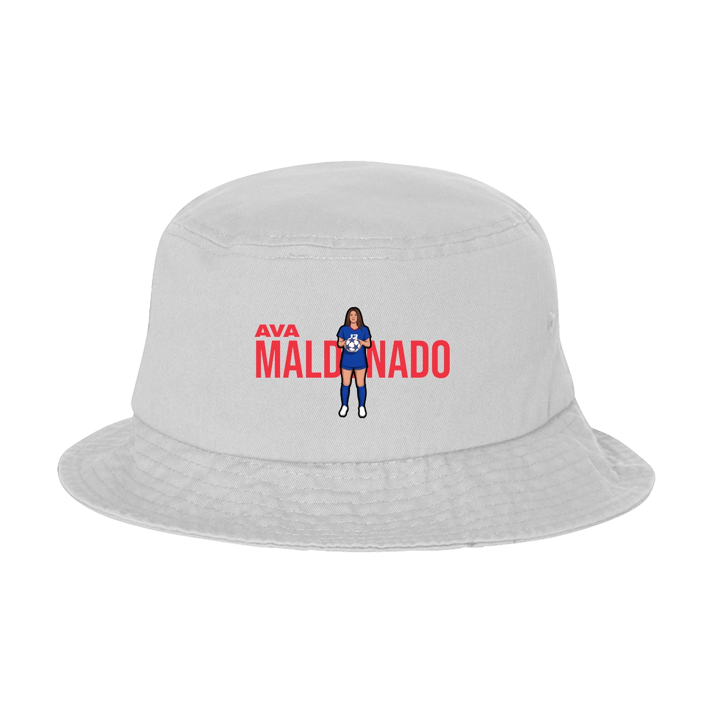Bucket Cap — Player Name in White