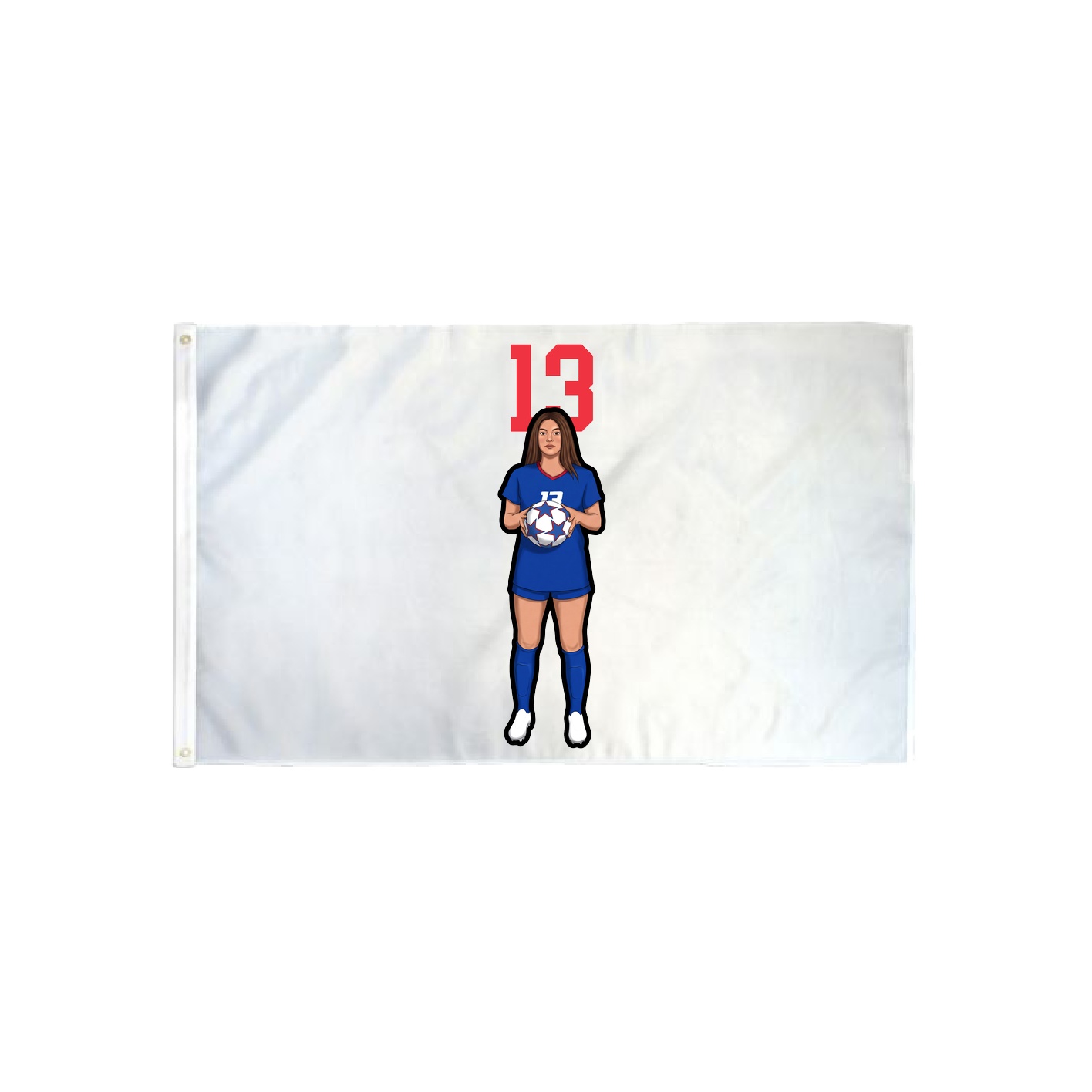 3x5 Flag — Number Top in Classic