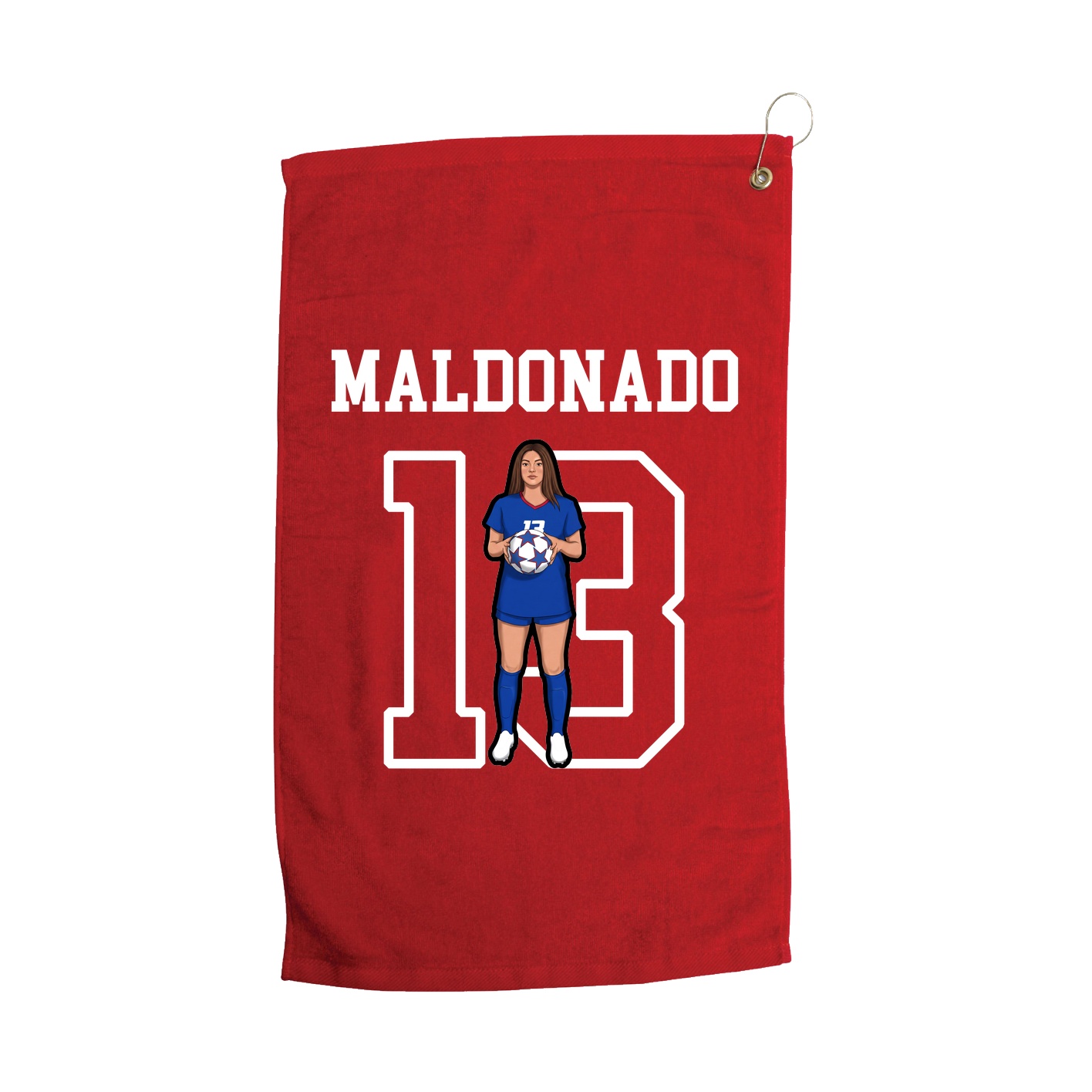 Golf Towel — Shirsey in Red
