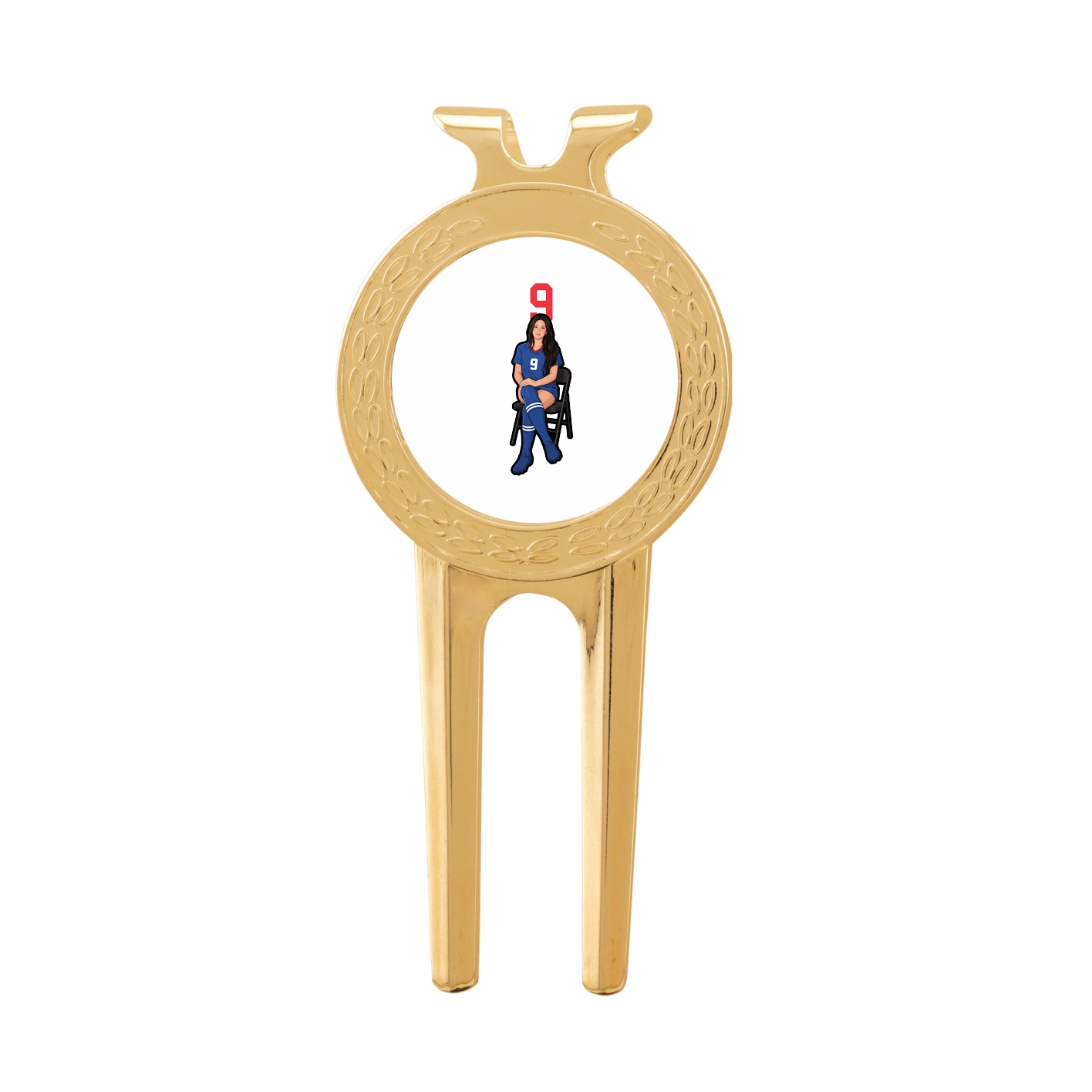 Divot Tool with Ball Marker — Number Top in Classic