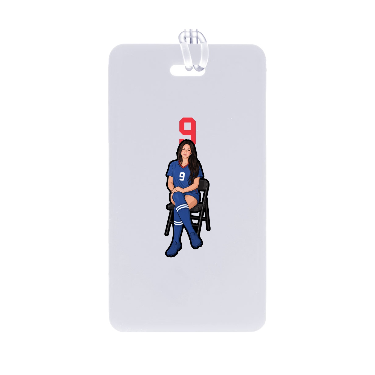 Bag Tag — Number Top in Classic