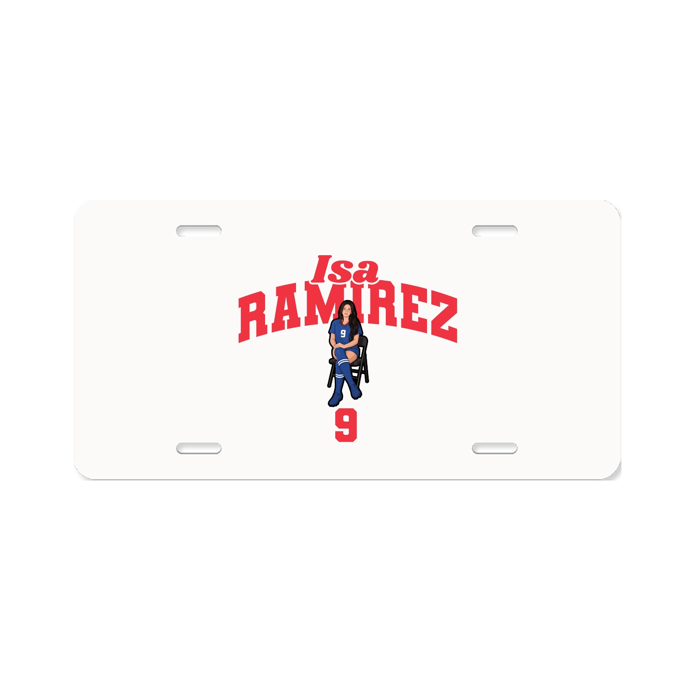 License Plate — Signature Arch in Classic