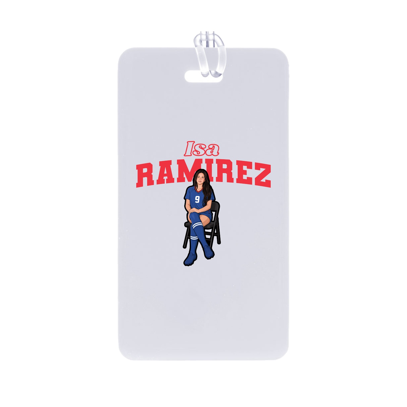 Bag Tag — Name Arch in Classic
