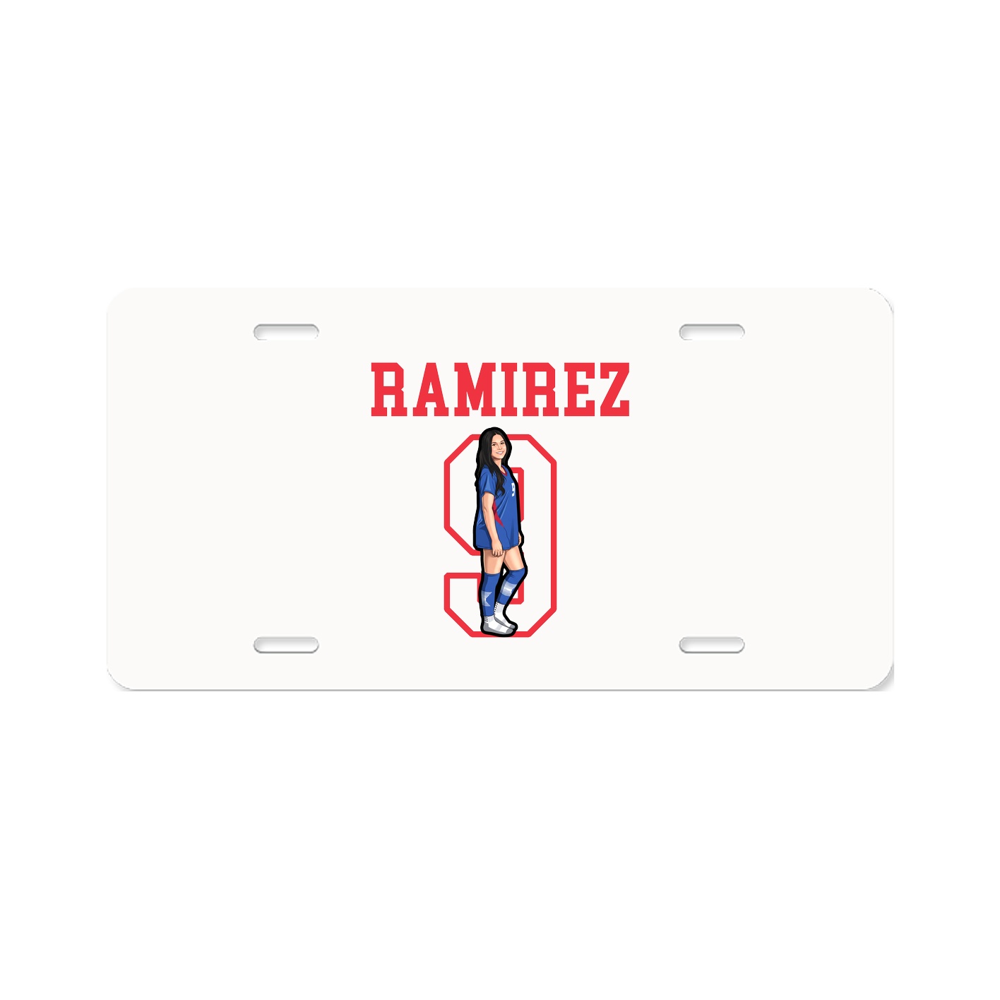 License Plate — Shirsey in Classic