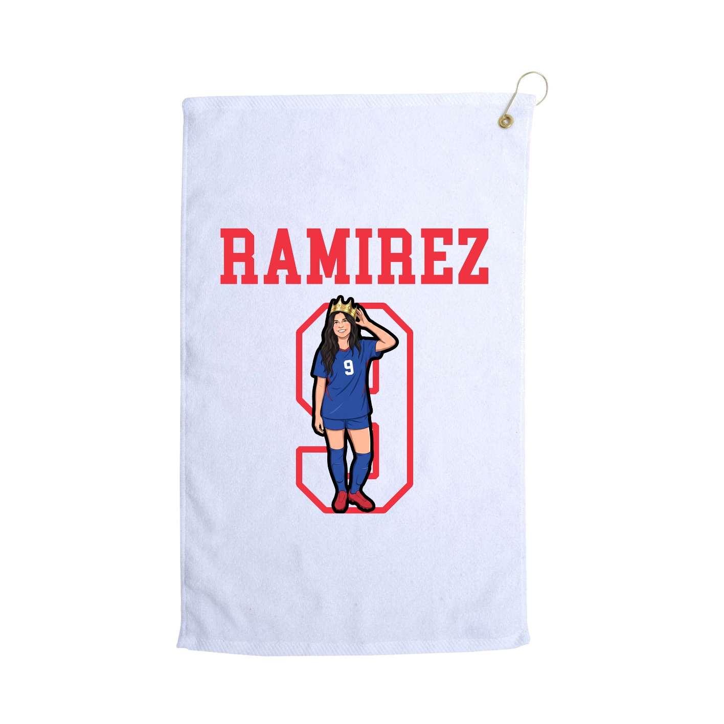Golf Towel — Shirsey in White