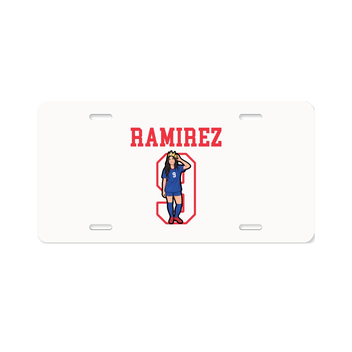 License Plate — Shirsey in Classic