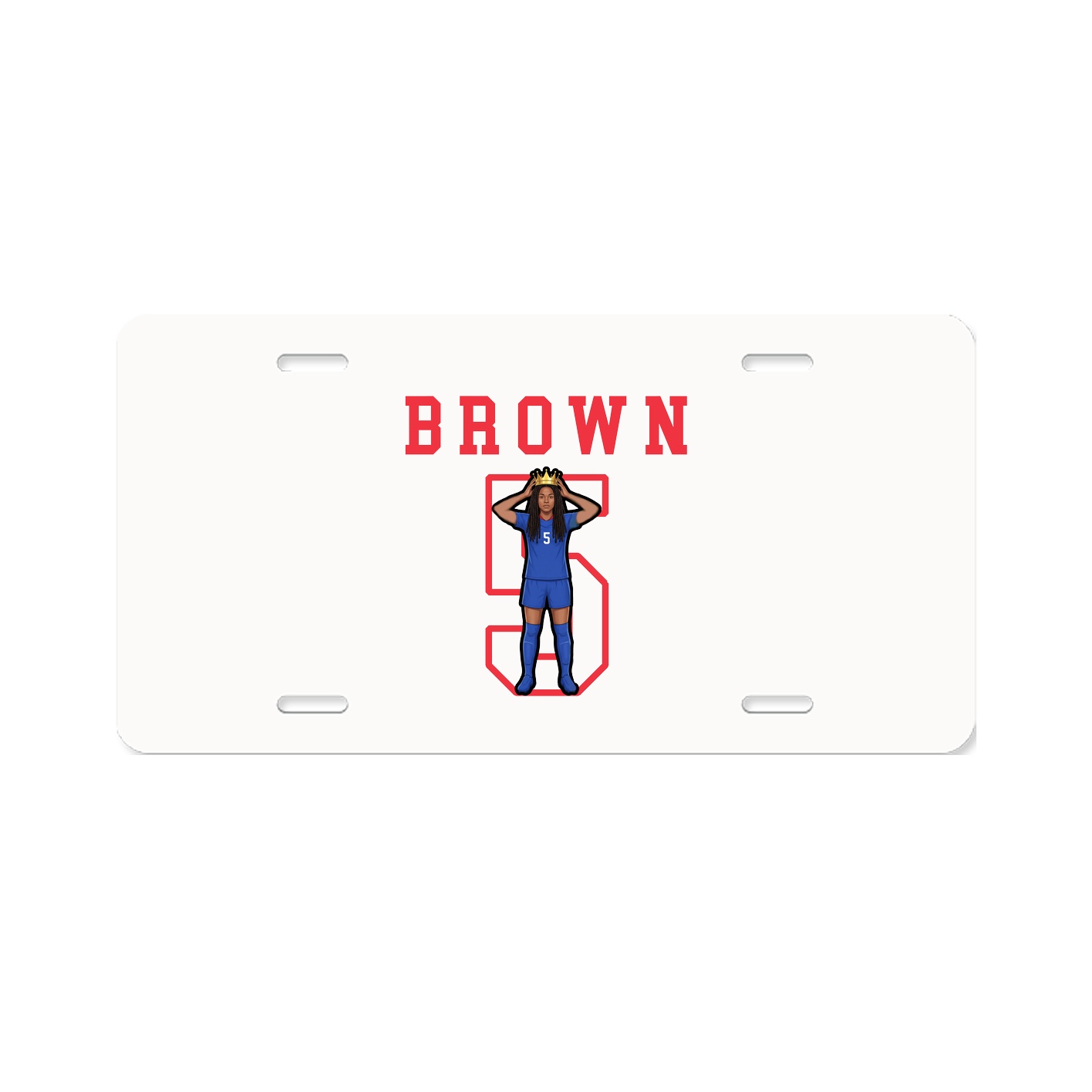 License Plate — Shirsey in Classic