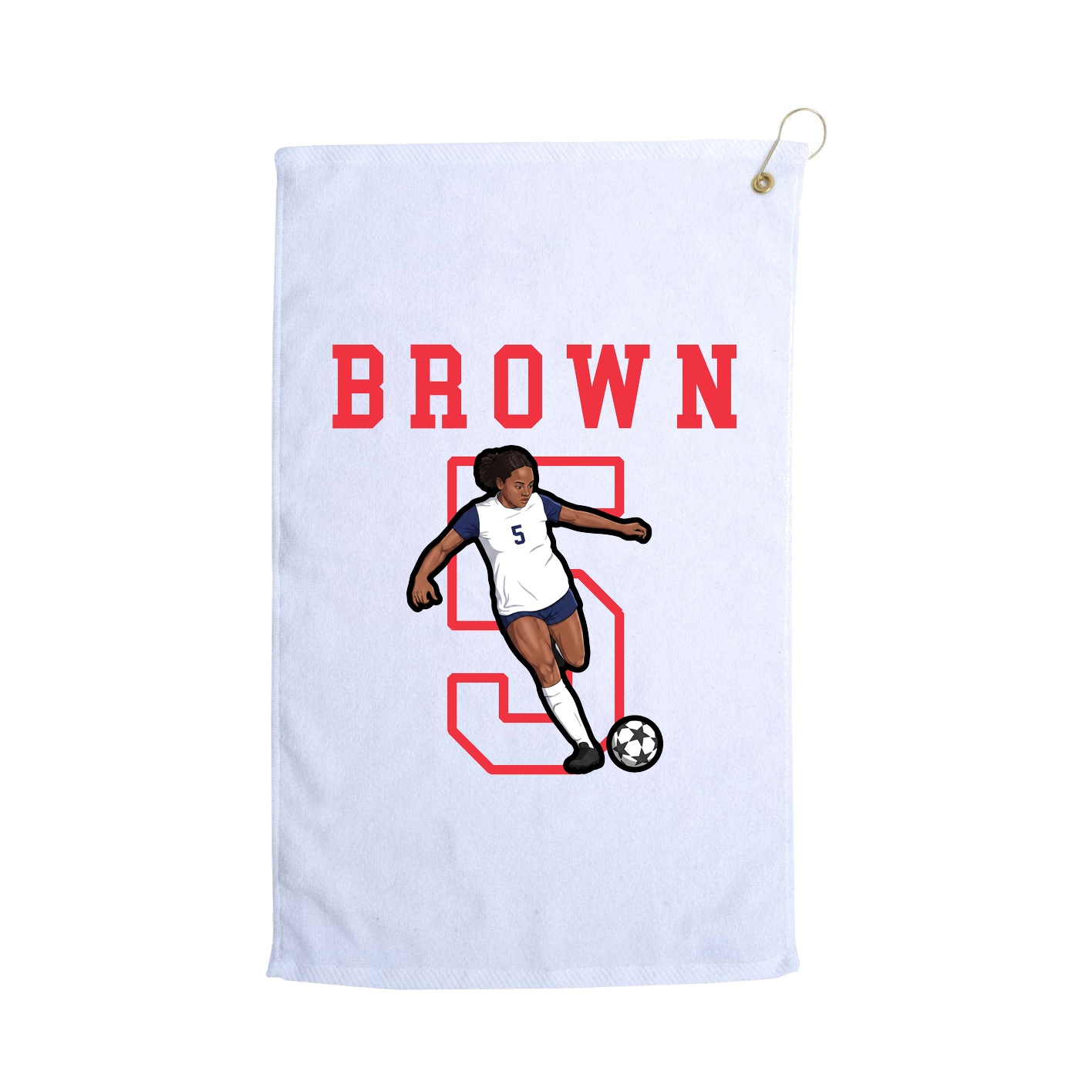 Golf Towel — Shirsey in White