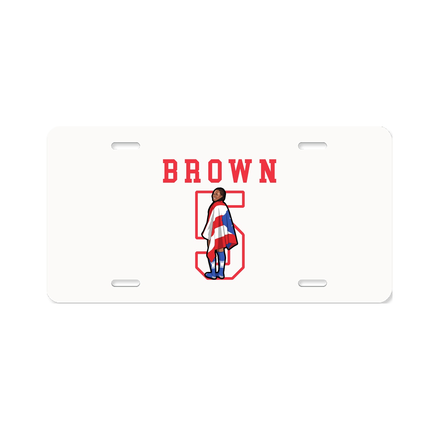 License Plate — Shirsey in Classic