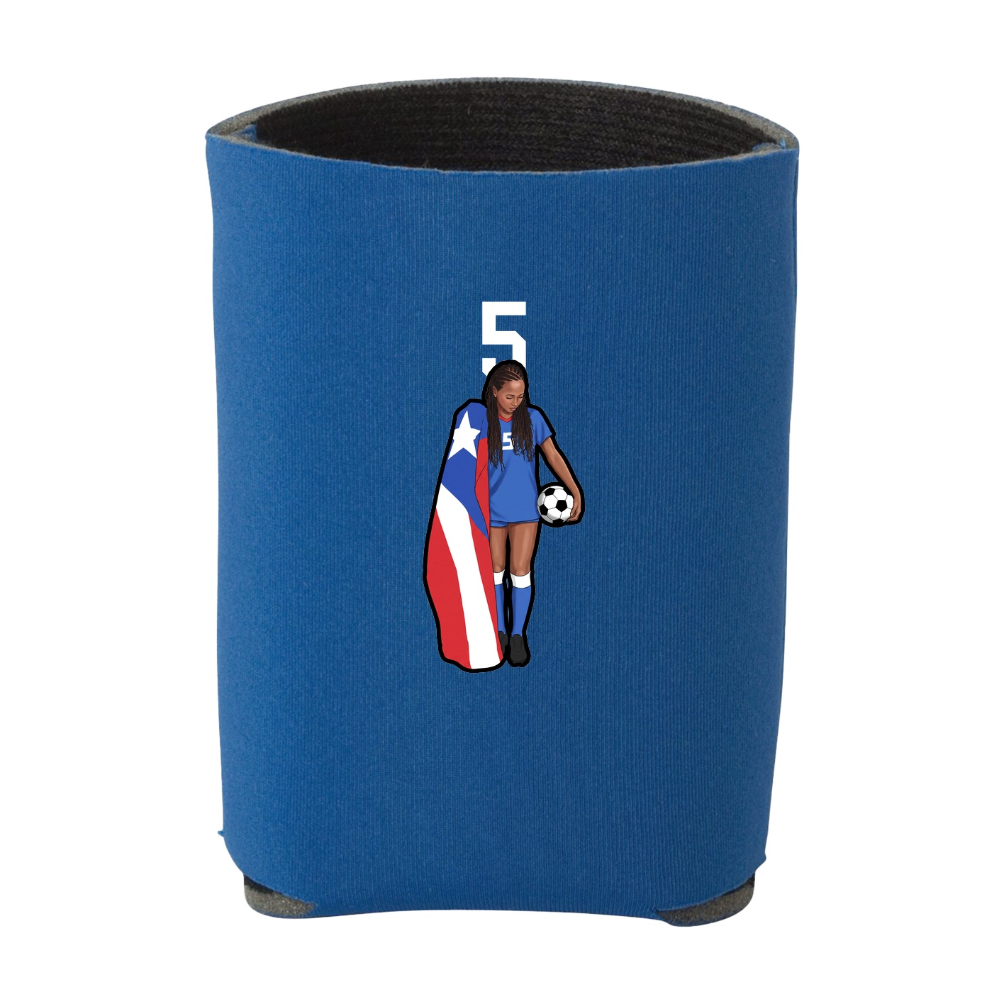 Can Holder — Number Top in Royal