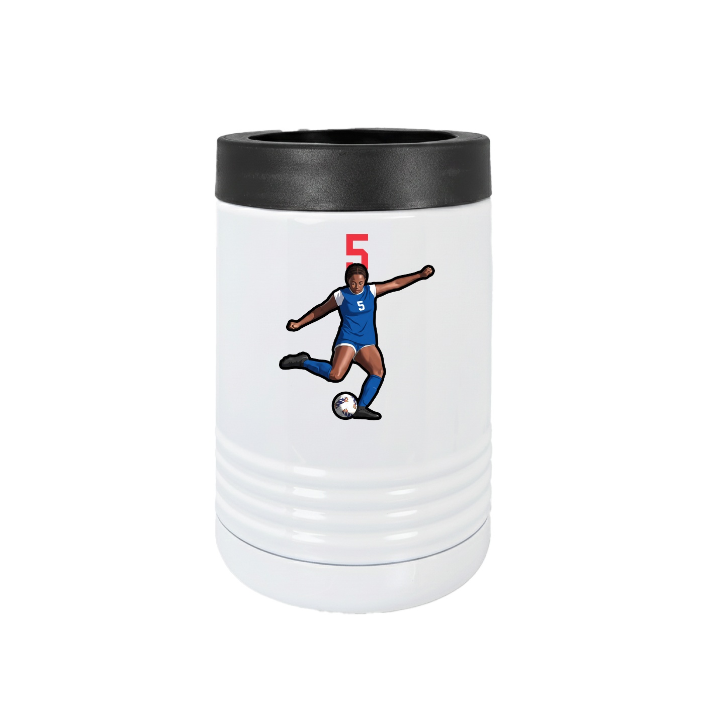 Beverage Holder — Number Top in White