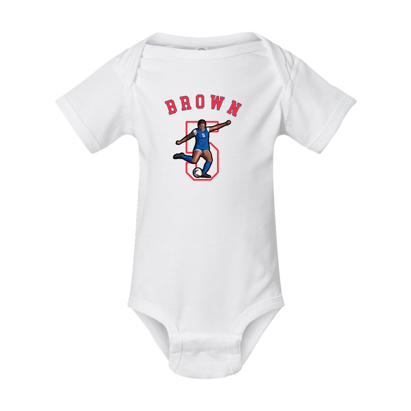 Baby Onesie — Shirsey Arch in White