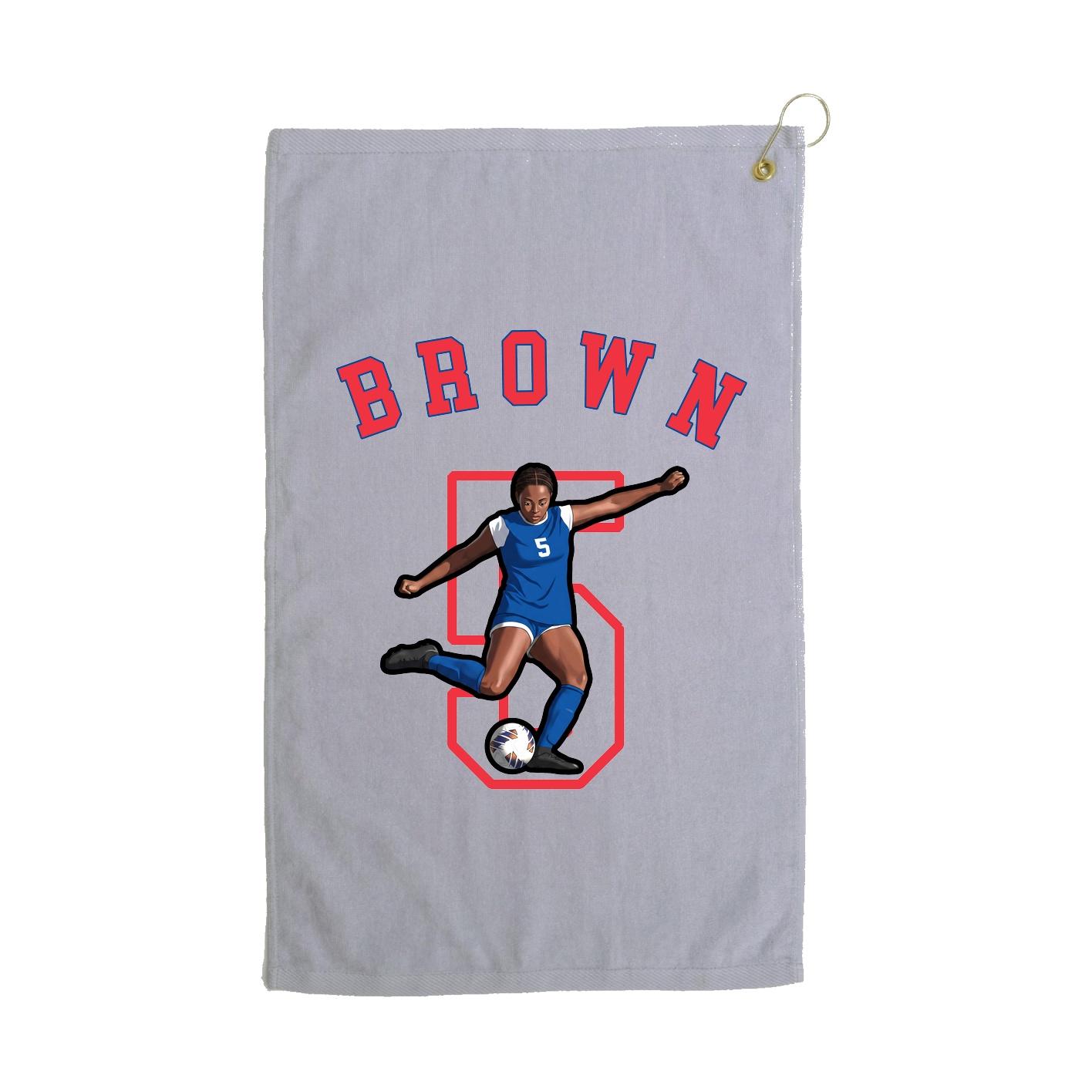 Golf Towel — Shirsey Arch in Grey