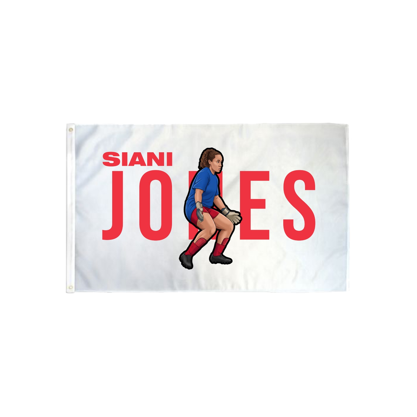 3x5 Flag — Player Name in Classic