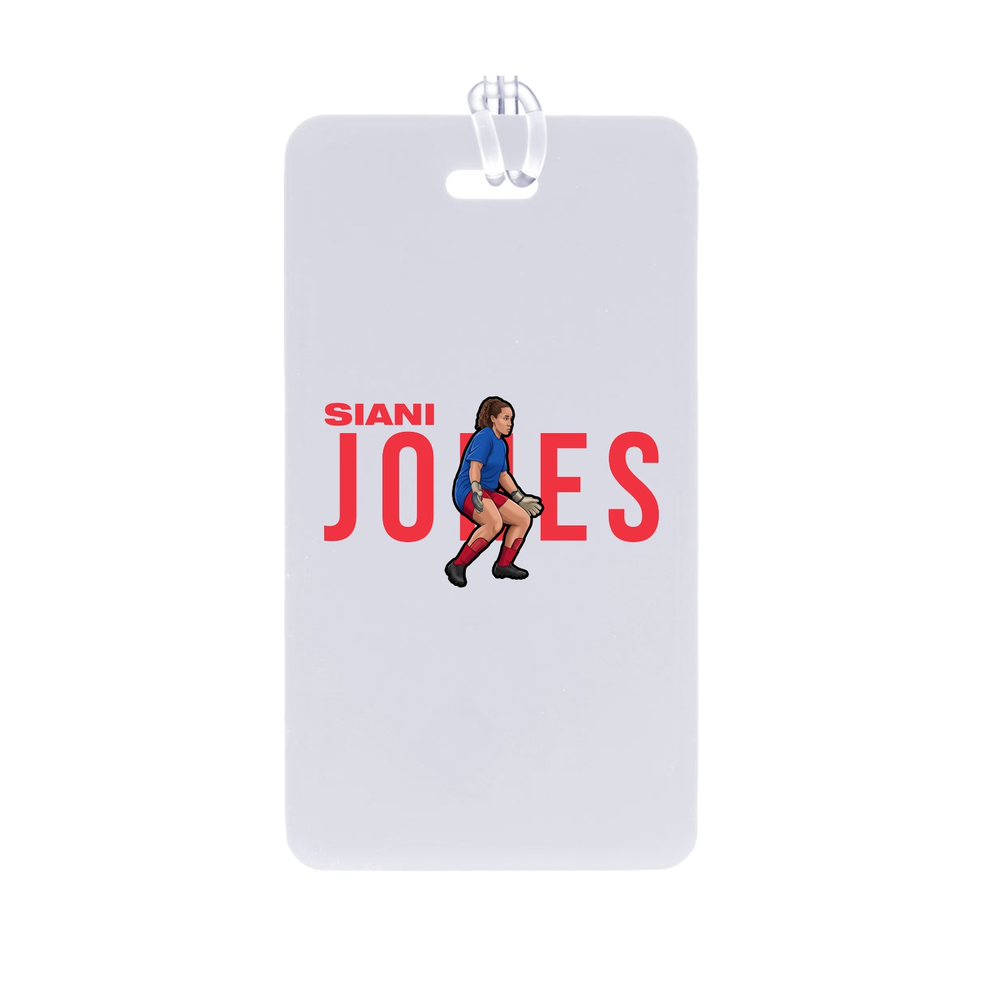 Bag Tag — Player Name in Classic
