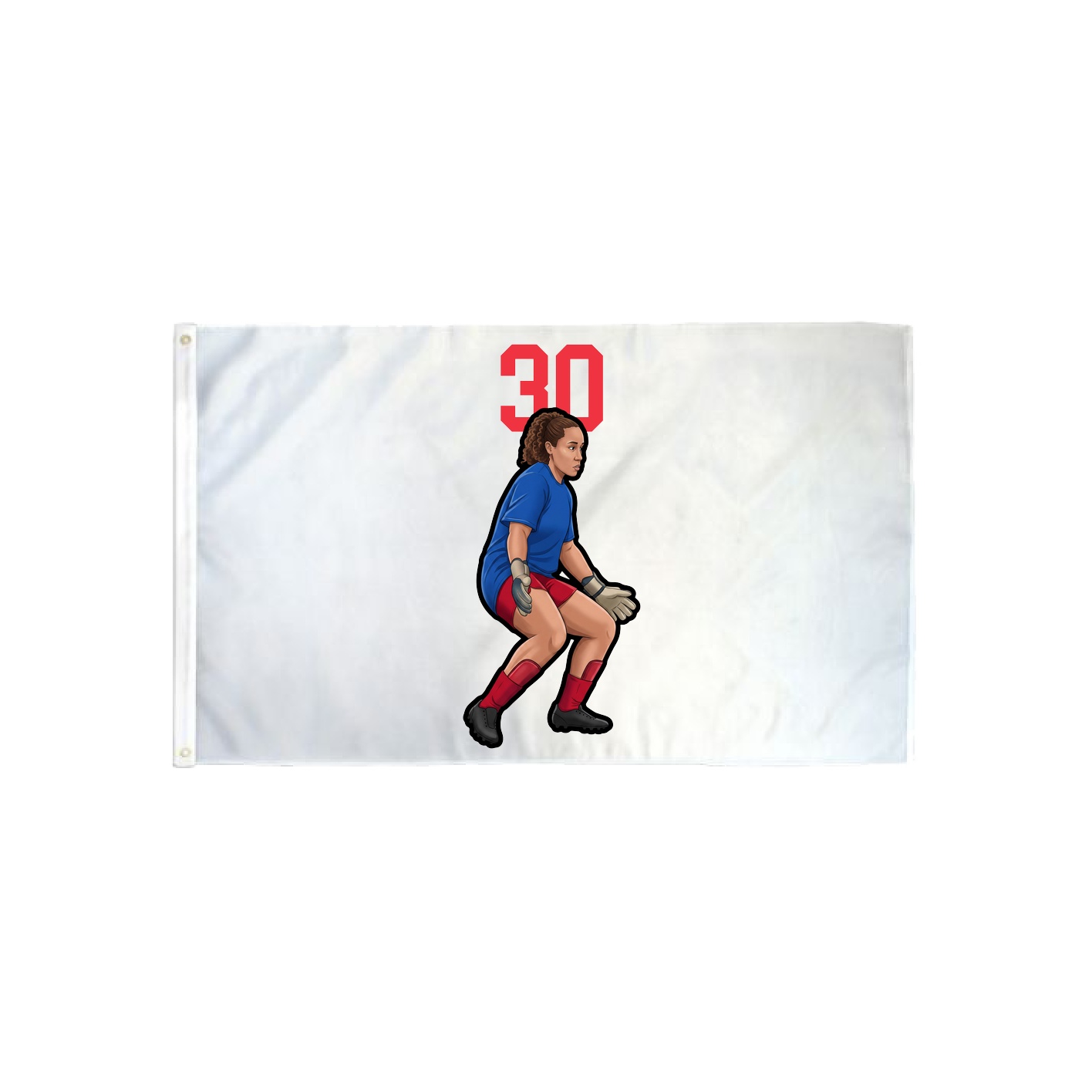 3x5 Flag — Number Top in Classic
