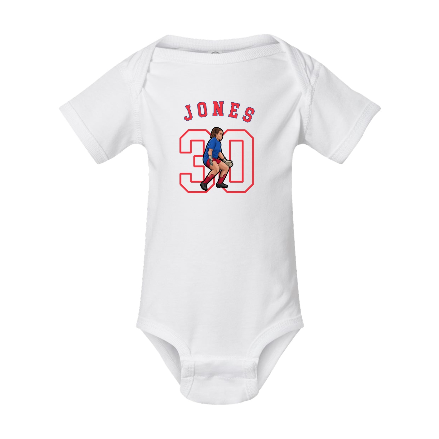 Baby Onesie — Shirsey Arch in White