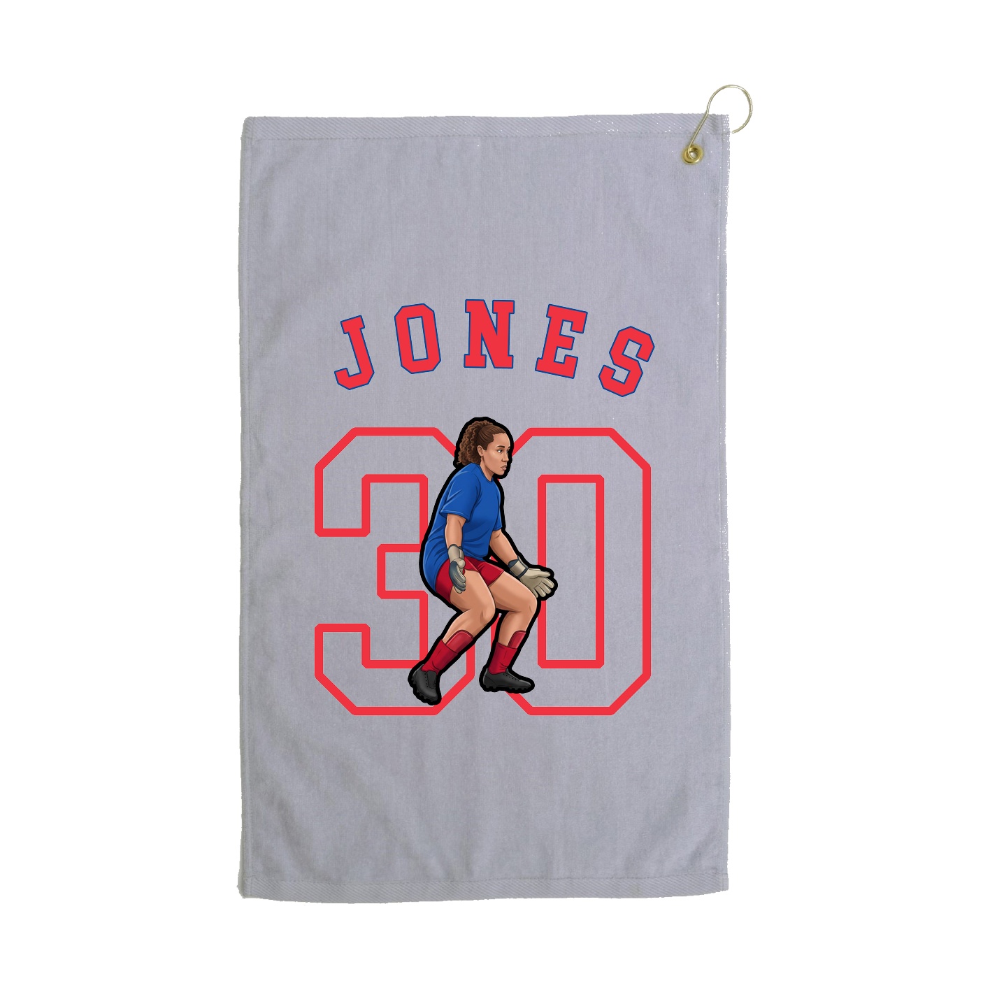 Golf Towel — Shirsey Arch in Grey