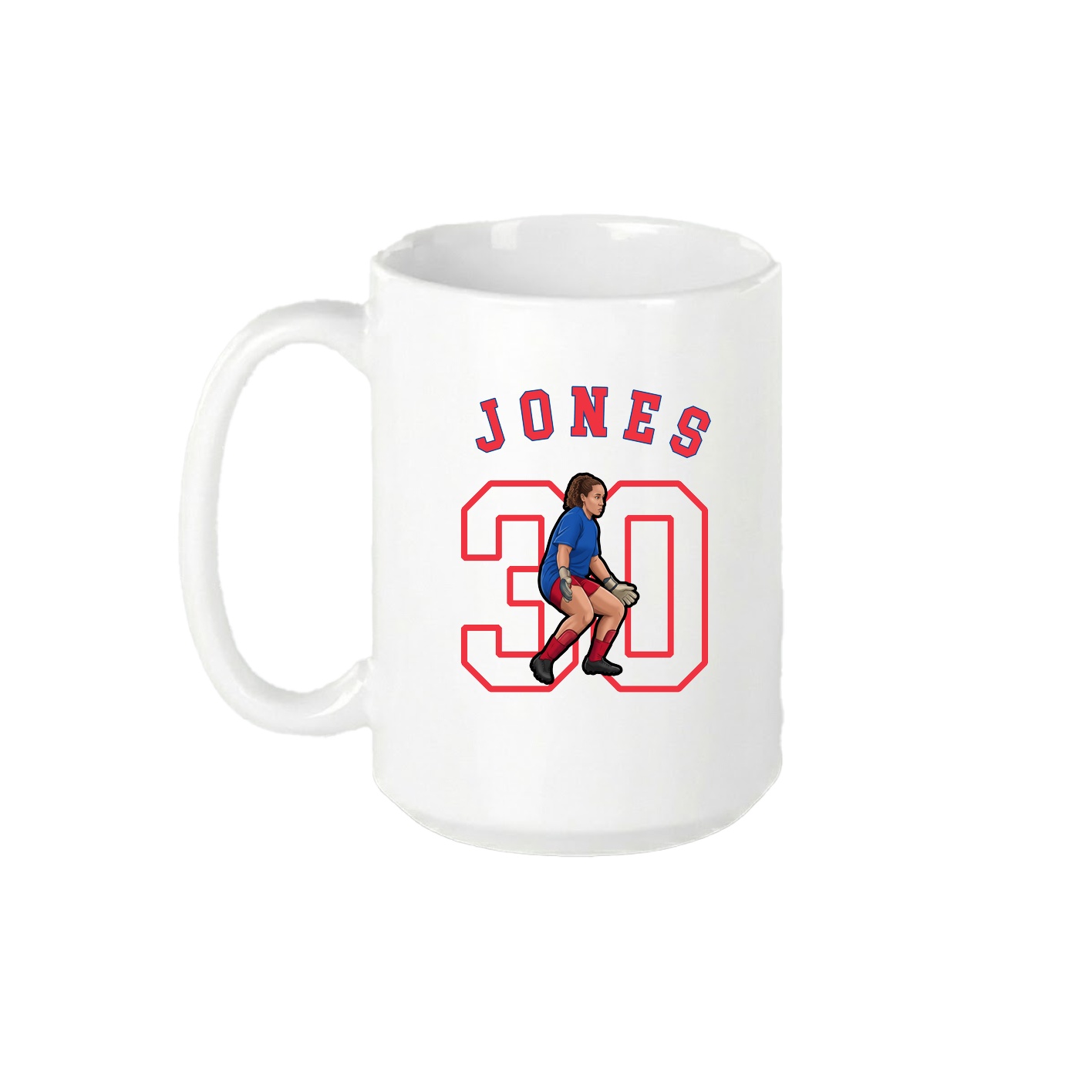 15oz Coffee Mug — Shirsey Arch in White
