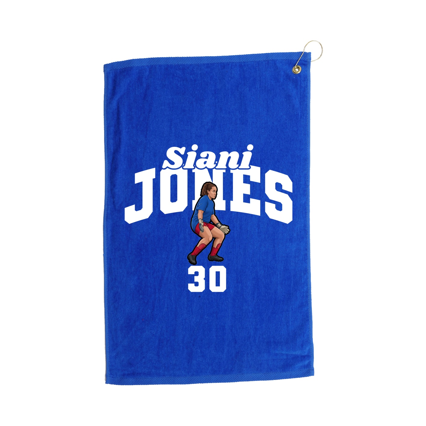 Golf Towel — Signature Arch in Royal