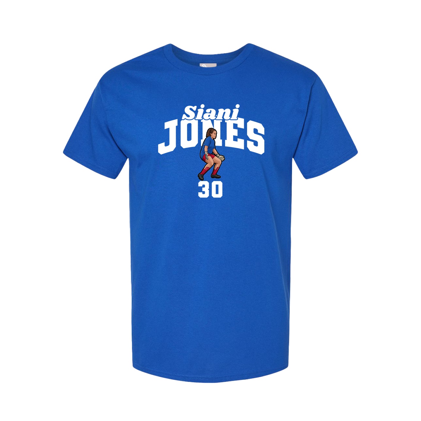 Tee — Signature Arch in Royal