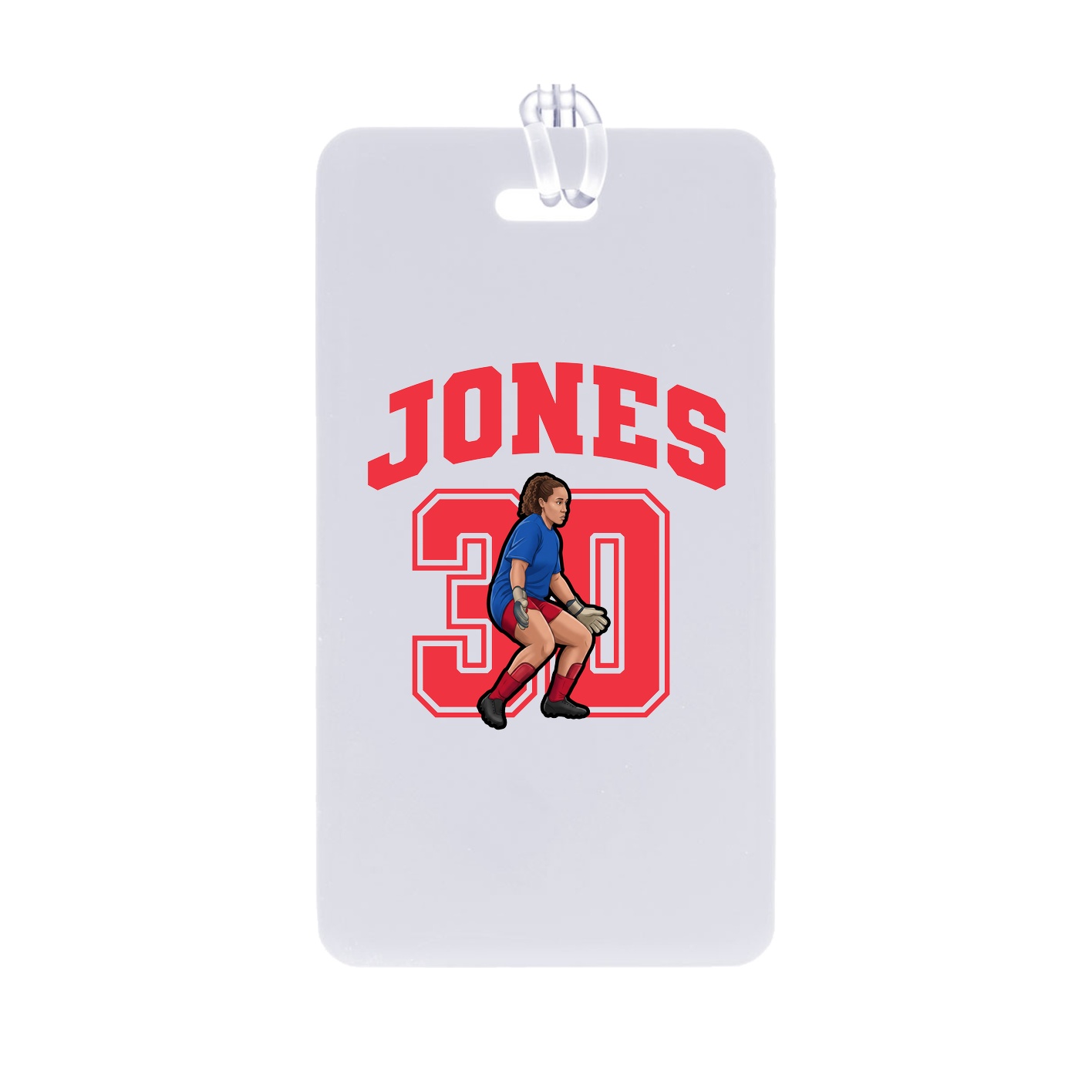 Bag Tag — Number in Classic