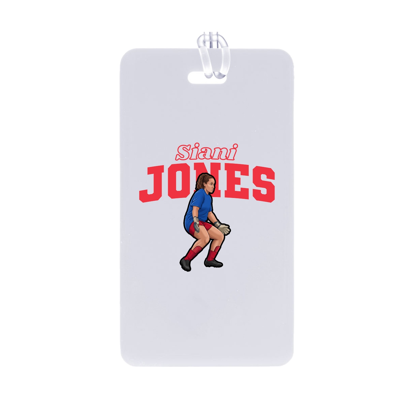 Bag Tag — Name Arch in Classic