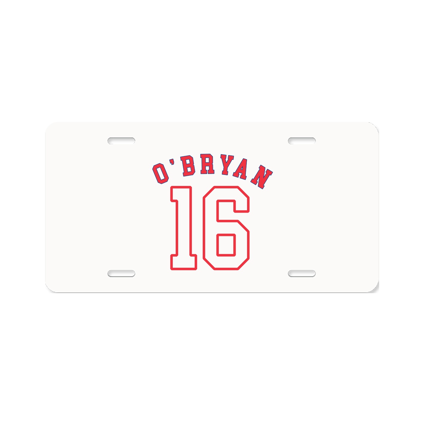 License Plate — Shirsey Arch in Classic