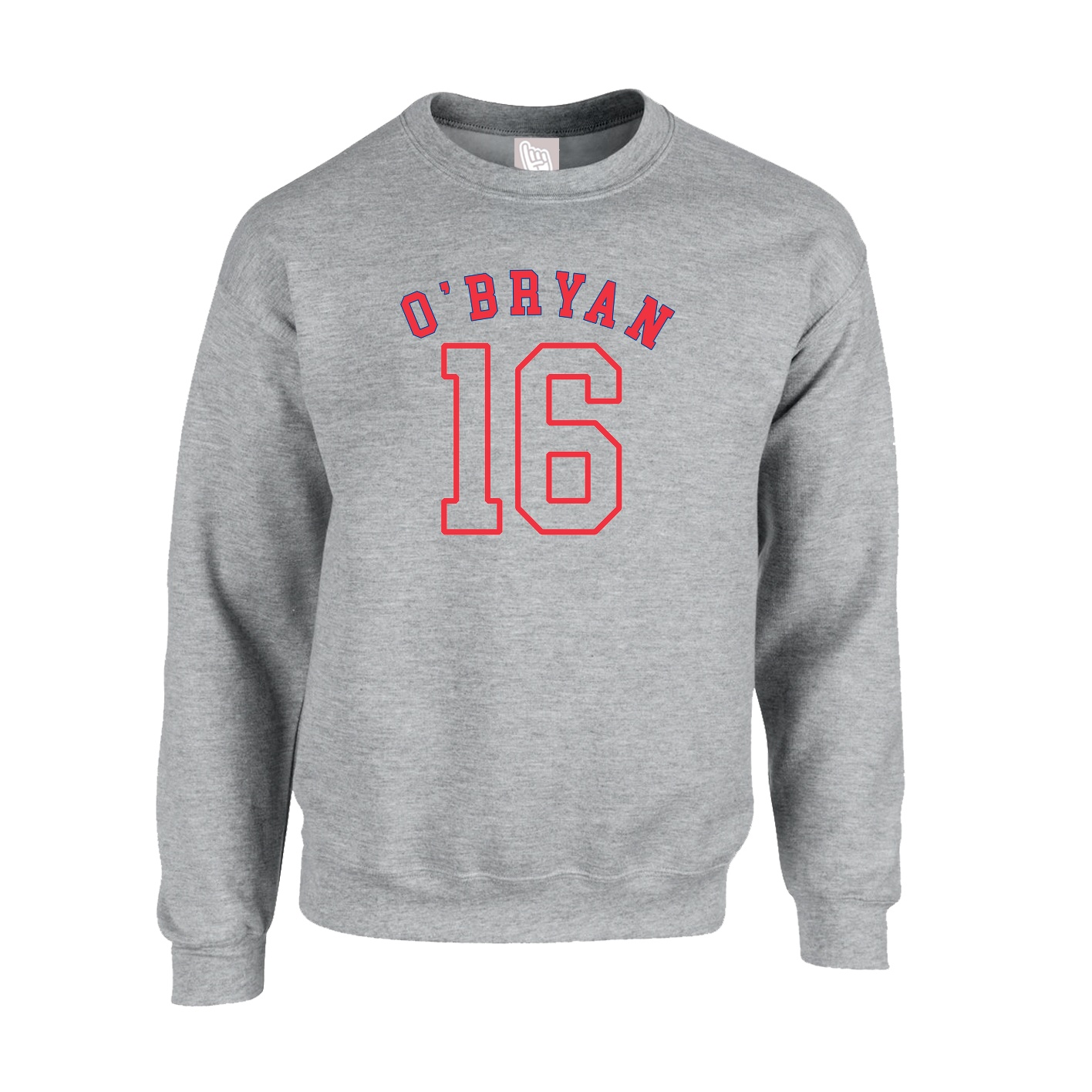 Fleece Crew — Shirsey Arch in Grey