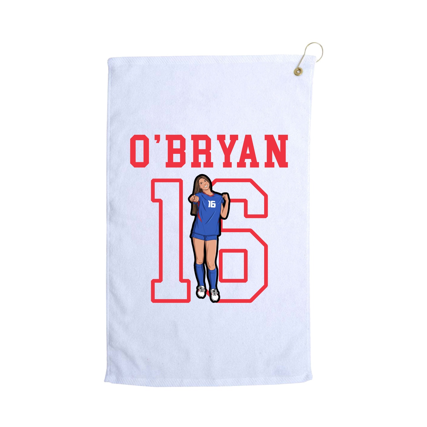 Golf Towel — Shirsey in White