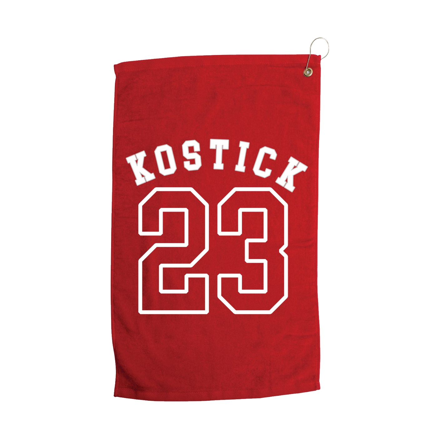 Golf Towel — Shirsey Arch in Red