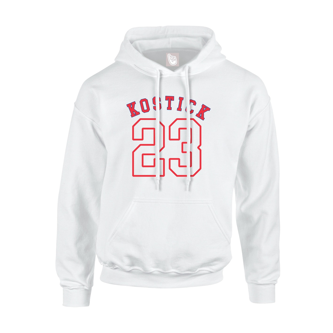 Youth Hoodie — Shirsey Arch in White