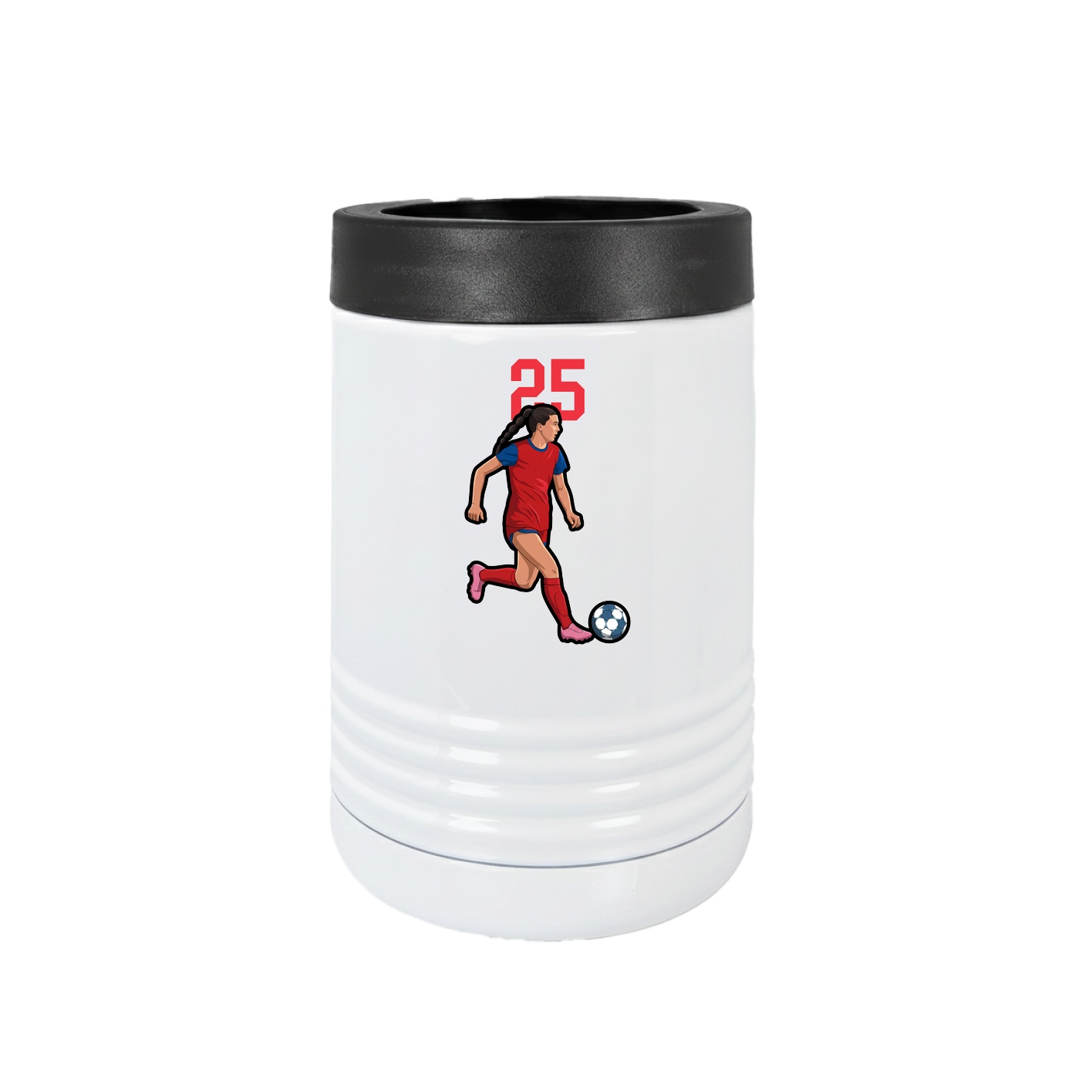 Beverage Holder — Number Top in White