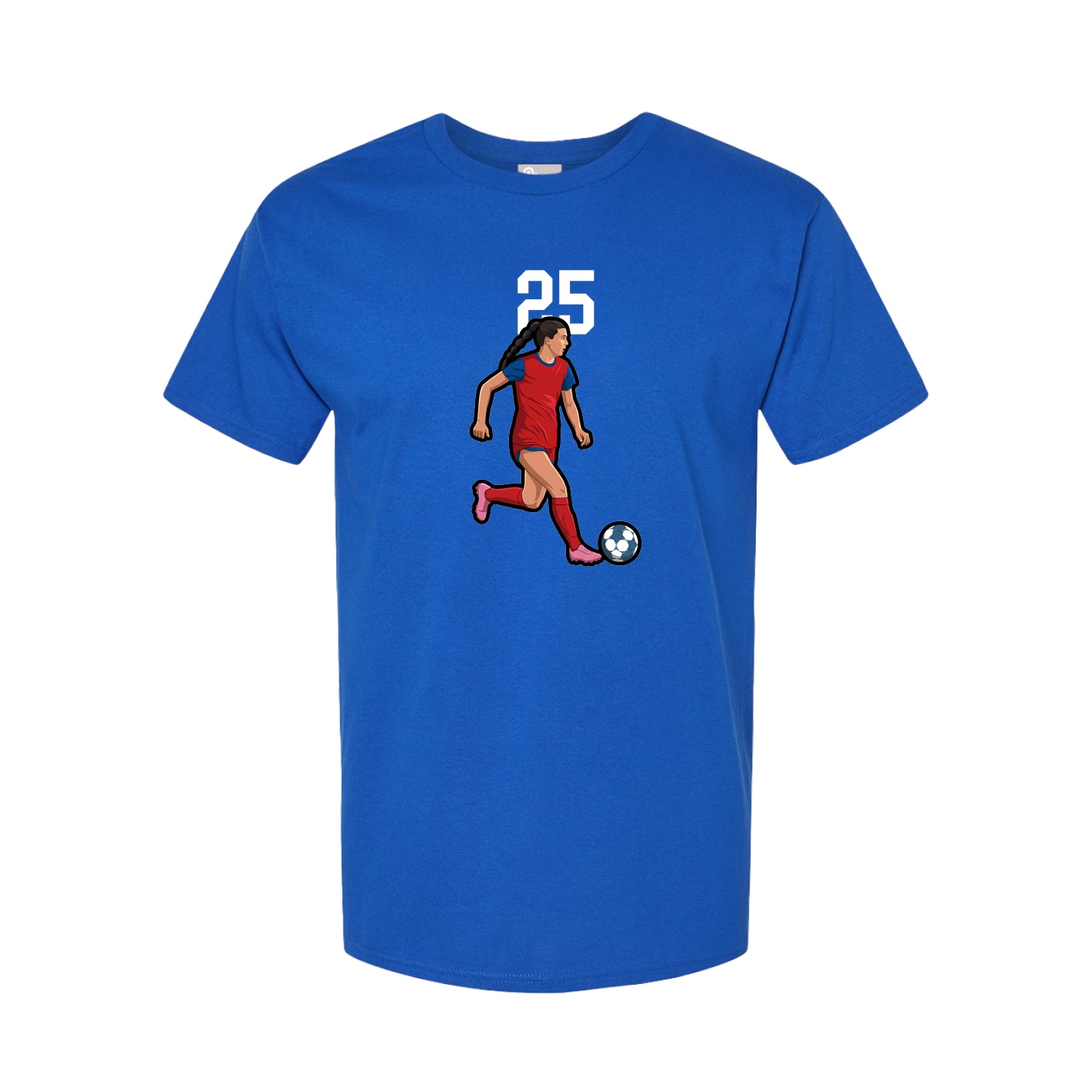 Tee — Number Top in Royal