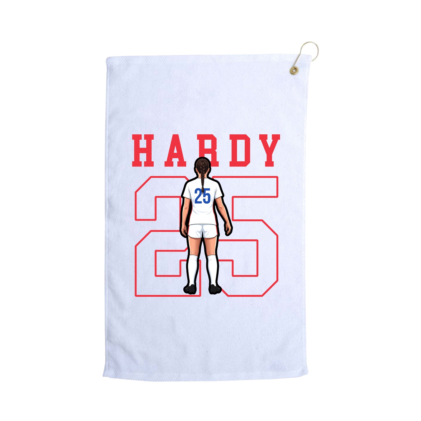 Golf Towel — Shirsey in White