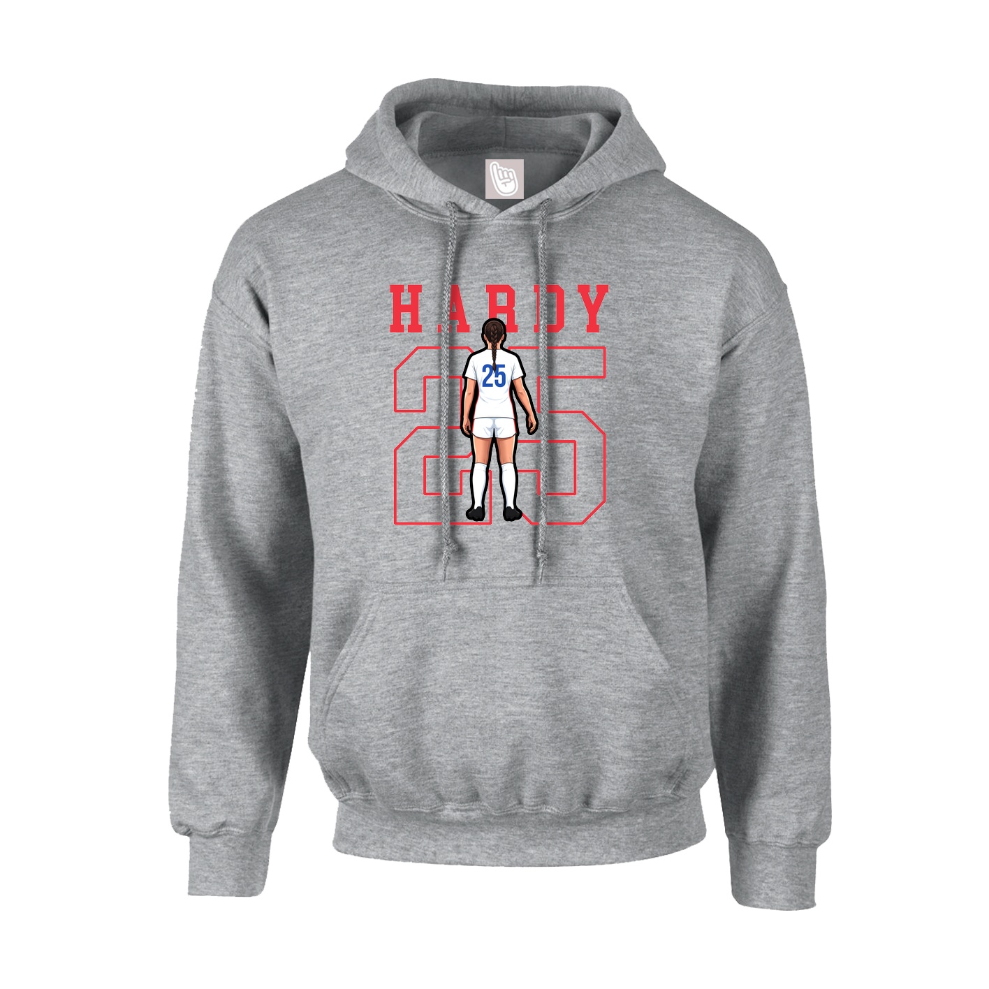 Hoodie — Shirsey in Grey