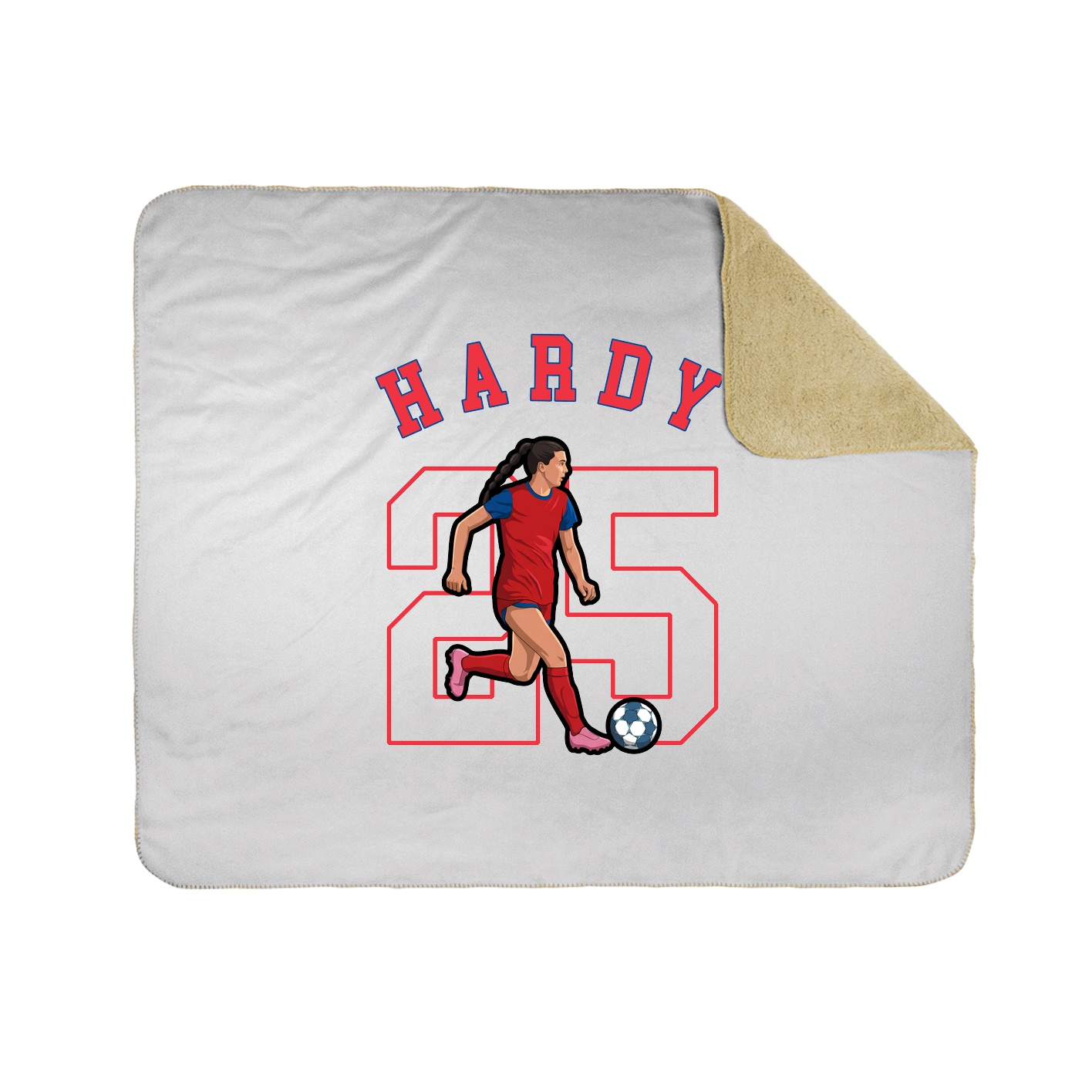 Throw Blanket — Shirsey Arch in White