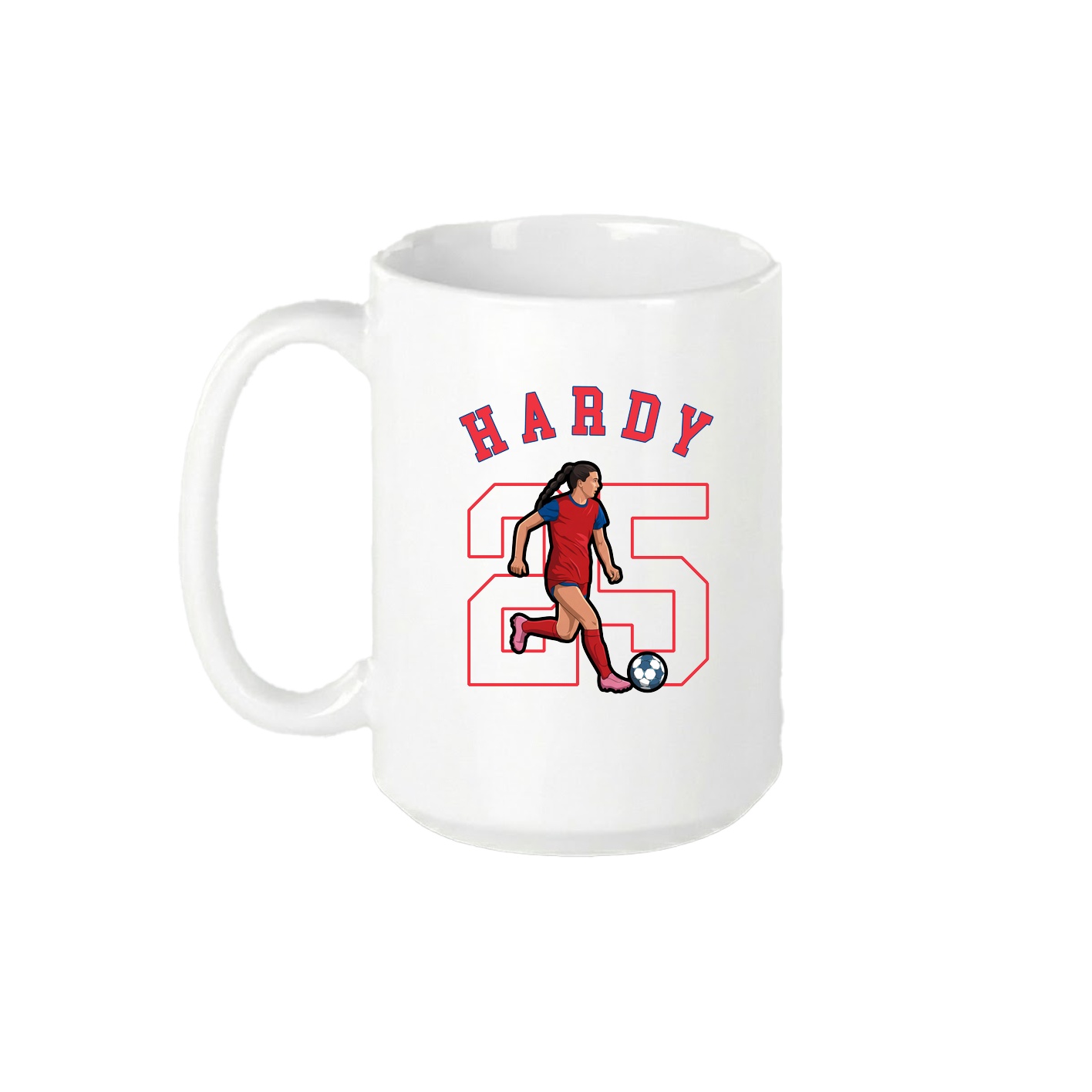 15oz Coffee Mug — Shirsey Arch in White
